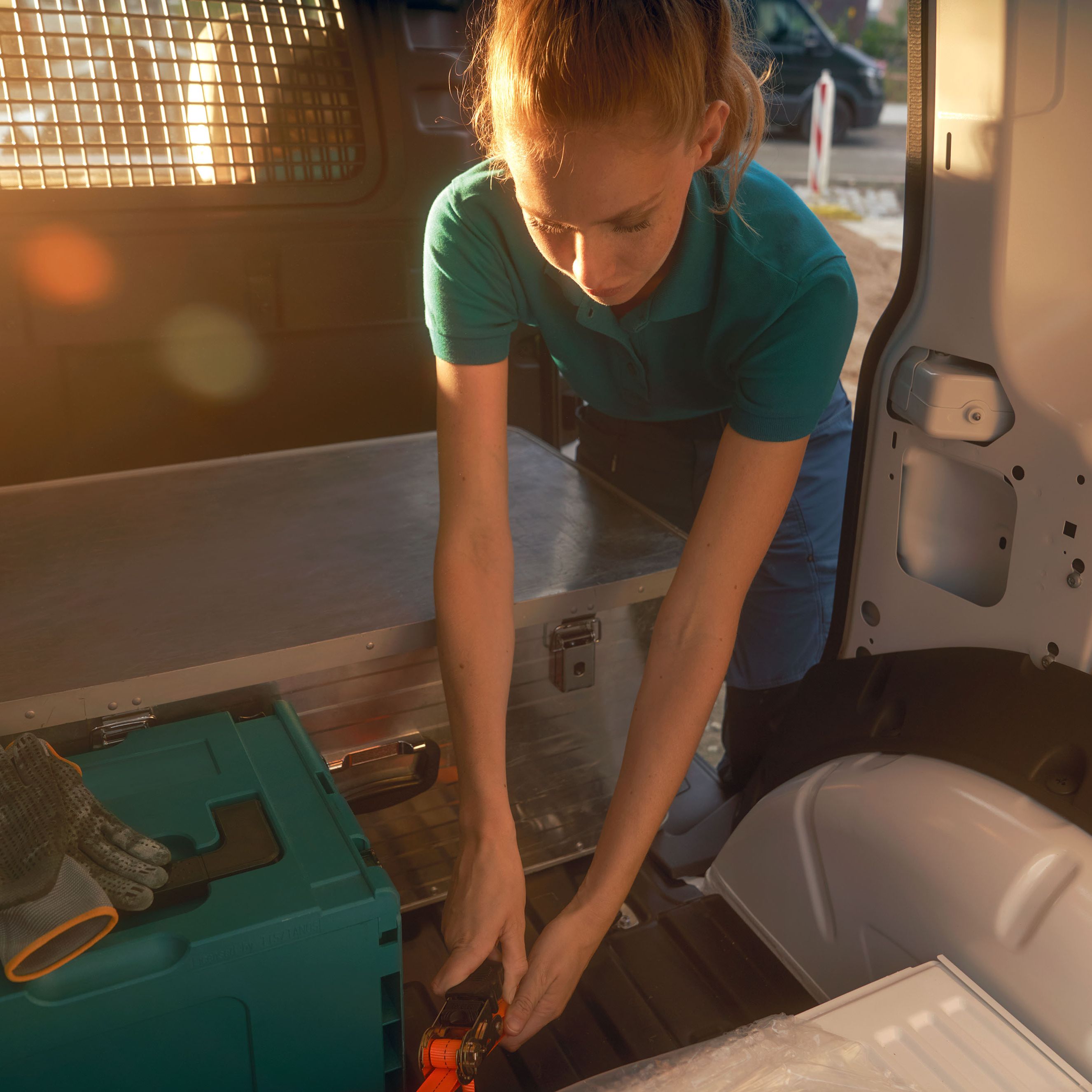 Nákladový prostor vozu Caddy Cargo