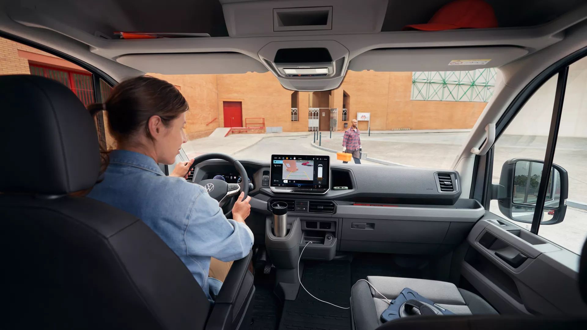 Interiér vozu Volkswagen Crafter