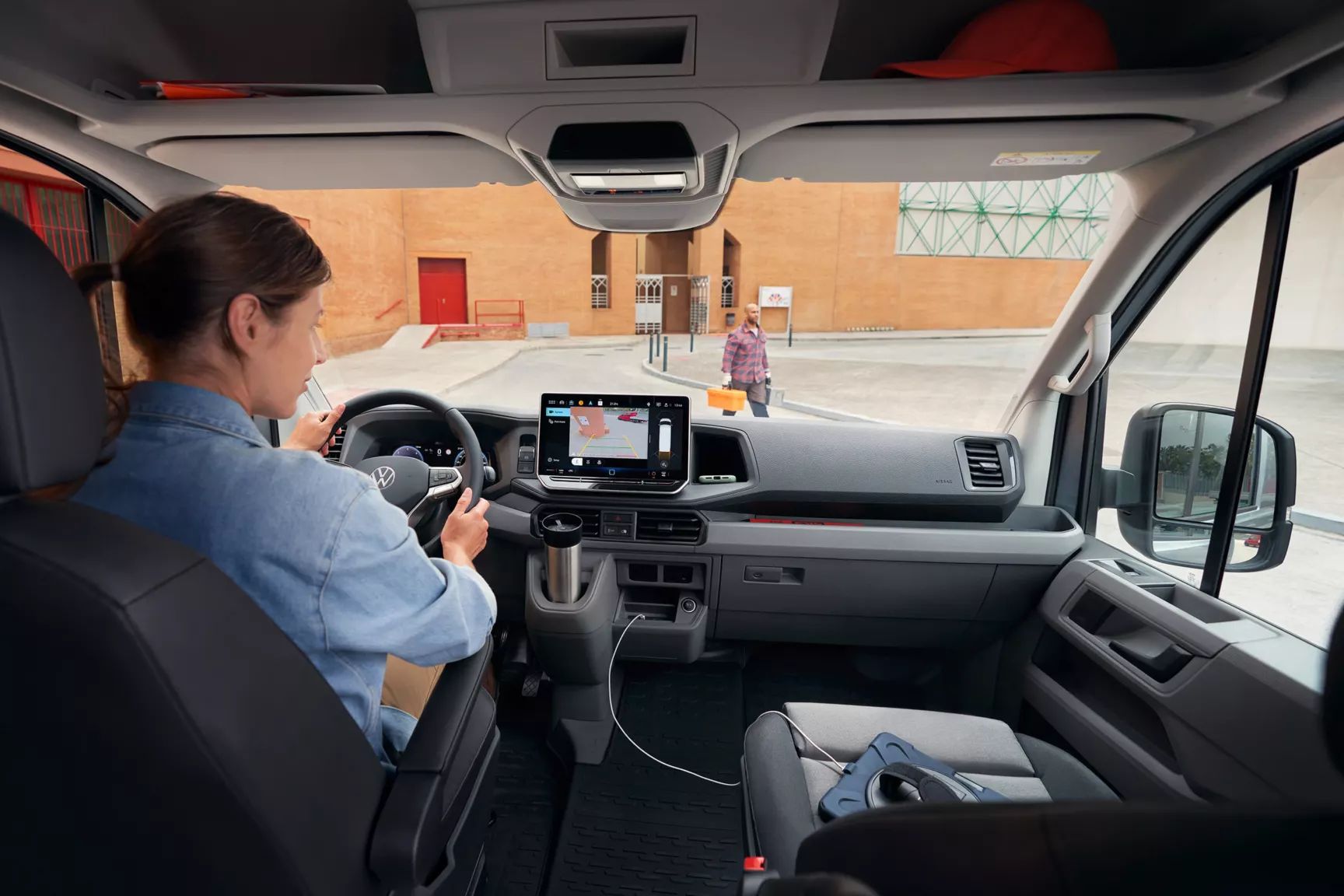 Interiér vozu Volkswagen Crafter