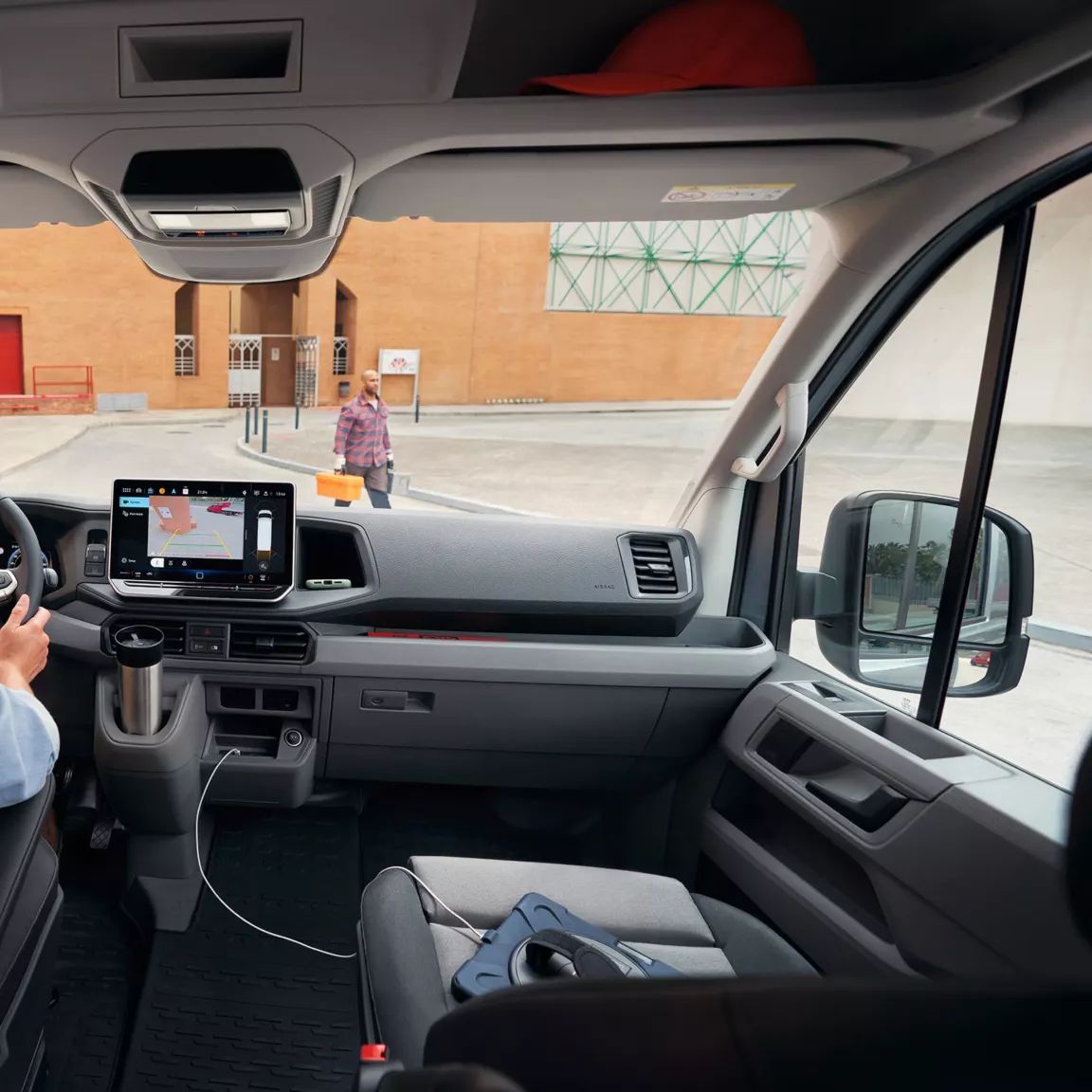 Interiér vozu Volkswagen Crafter