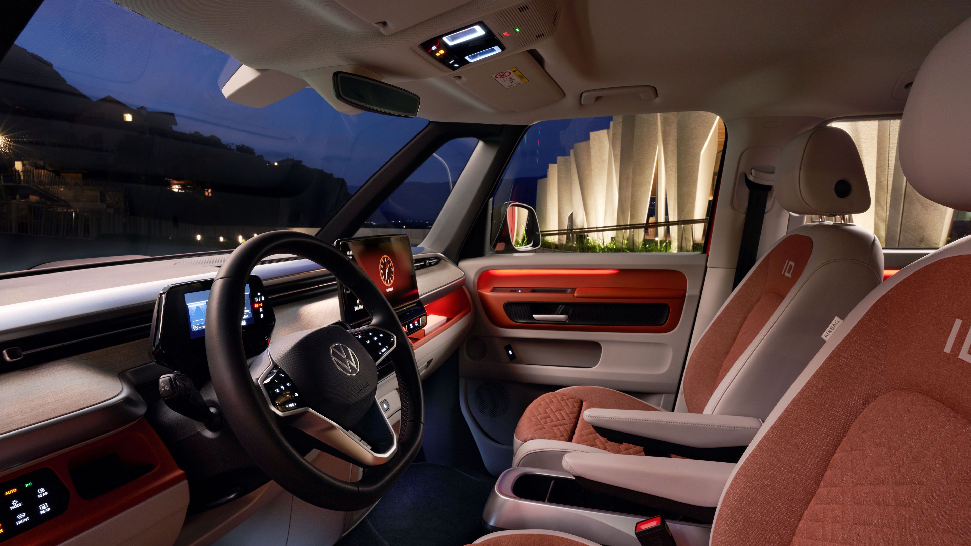 Interiér modelu Volkswagen ID. Buzz
