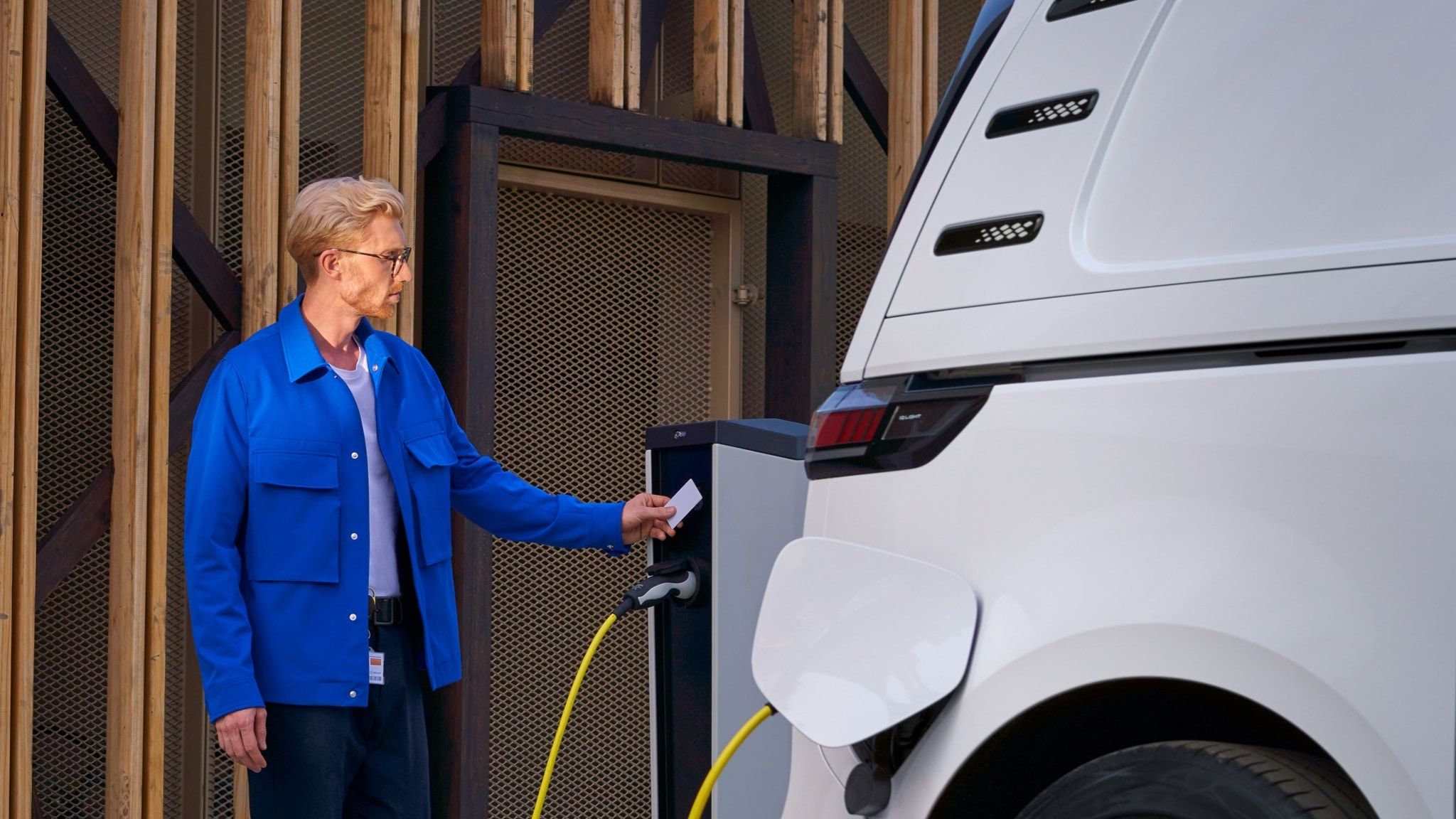 Nabíjení vozu Volkswagen ID. Buzz Cargo