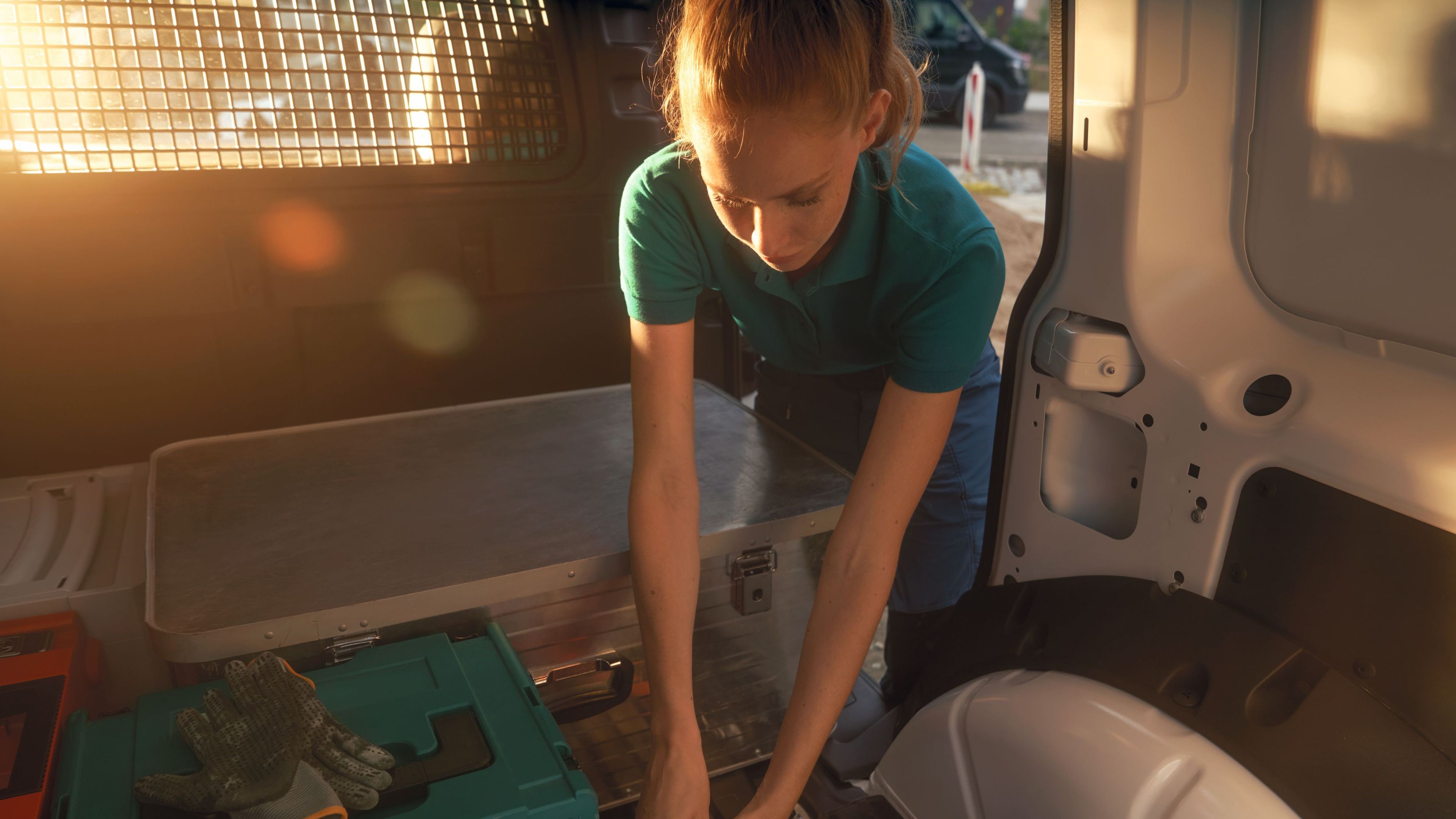 Nákladový prostor vozu Caddy Cargo