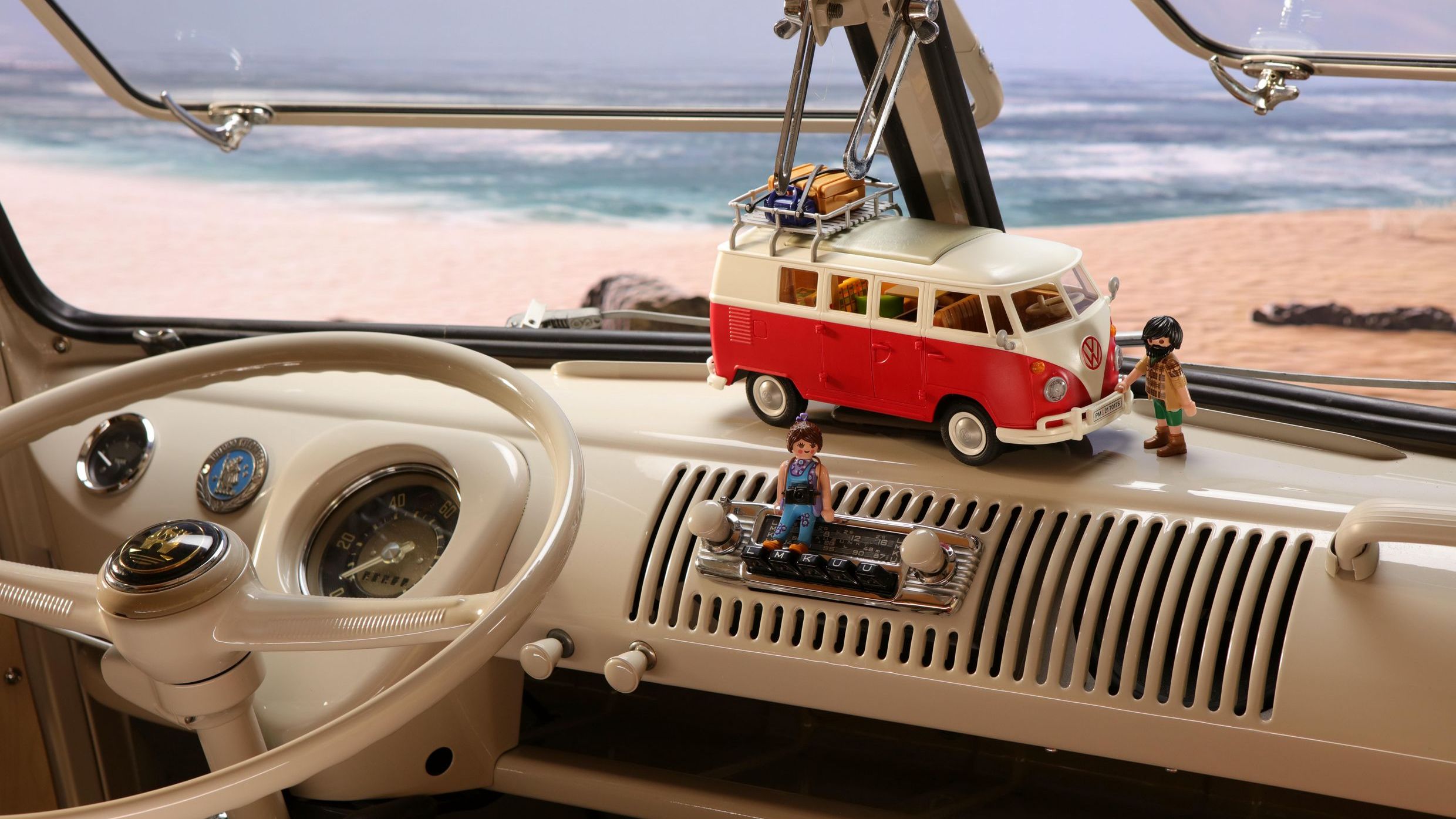 Miláčku, zmenšil se nám Bulli: Kultovní VW je poprvé k dispozici také jako miniatura od firmy PLAYMOBIL