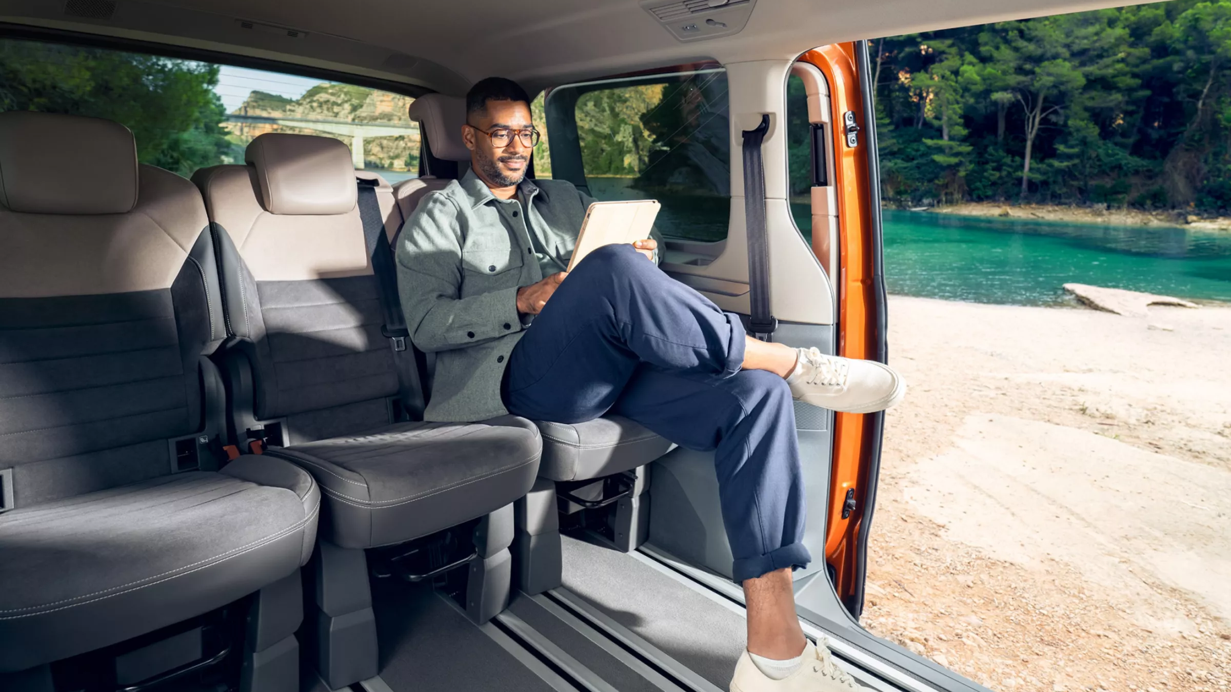 Interiér vozu Volkswagen Multivan