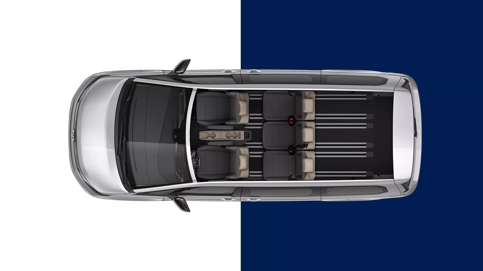 Volkswagen Multivan konfigurace sedadel