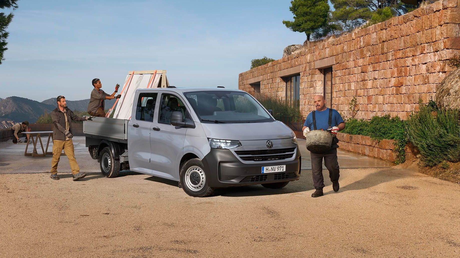 Volkswagen Transporter valník dvojkabina