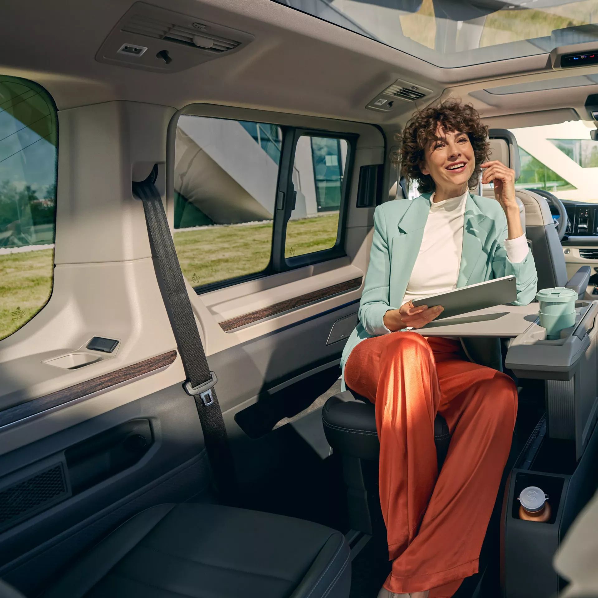 Interiér vozu Volkswagen Multivan