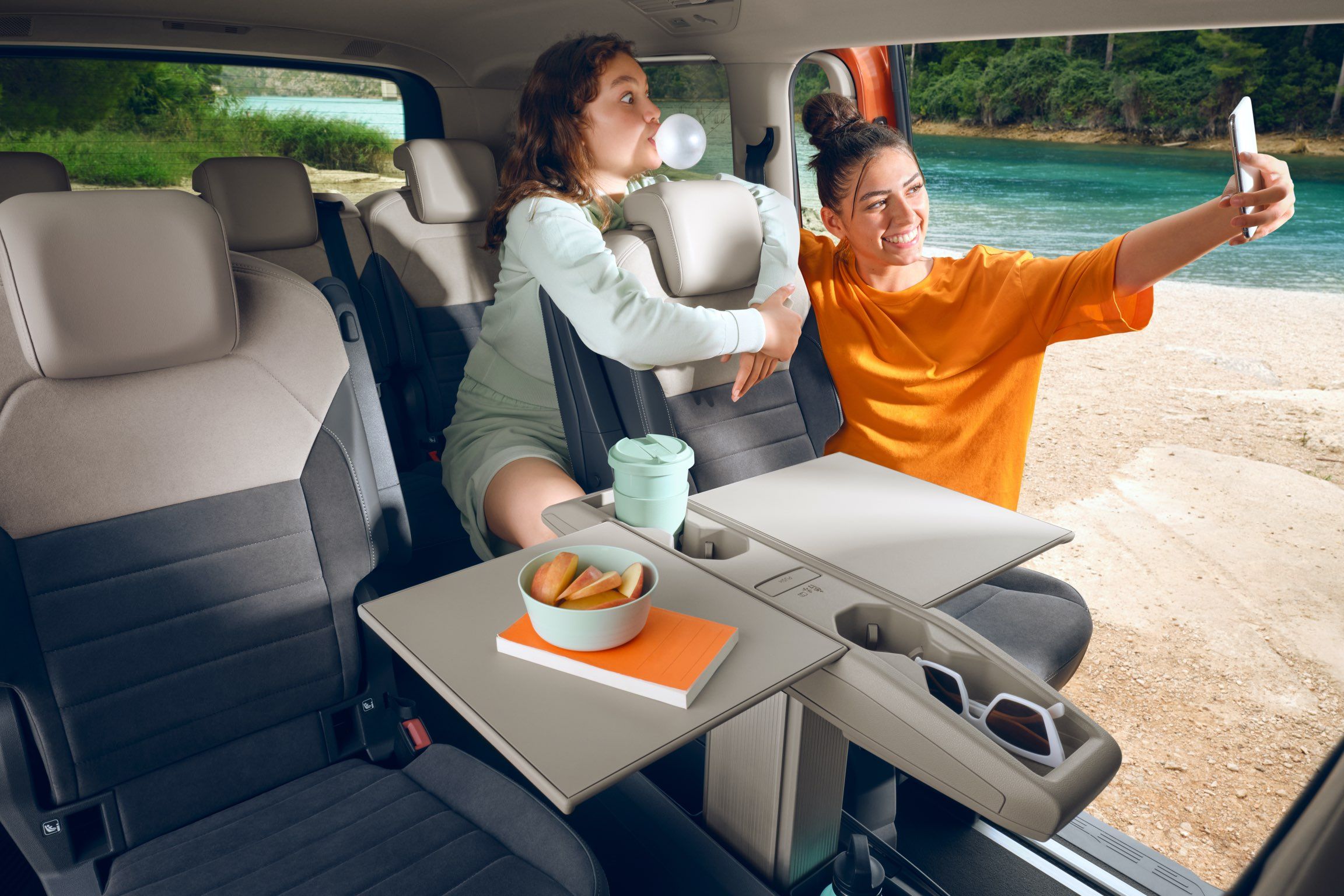 Interiér vozu Volkswagen Multivan