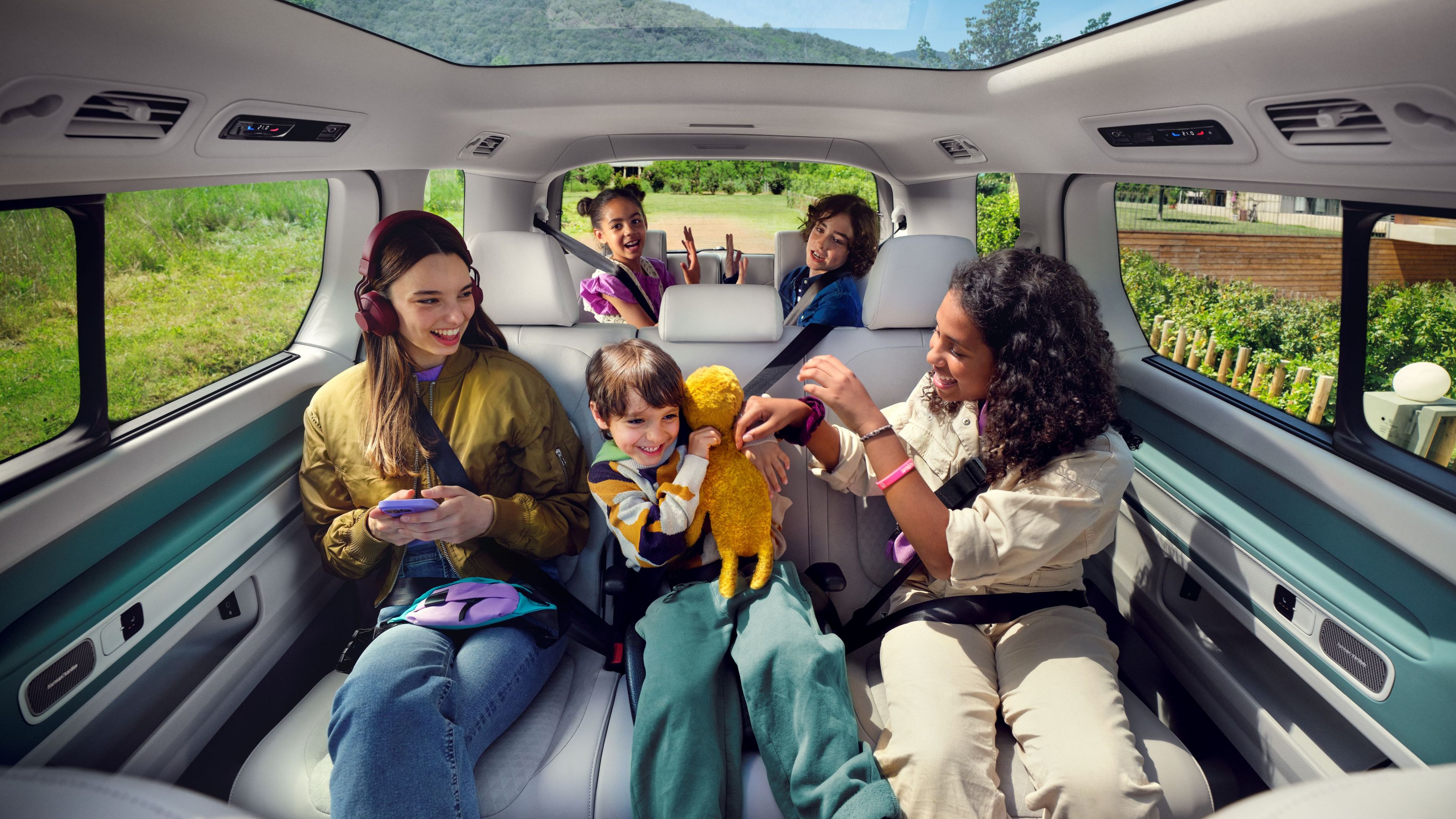 Interiér vozu Volkswagen ID. Buzz Cargo