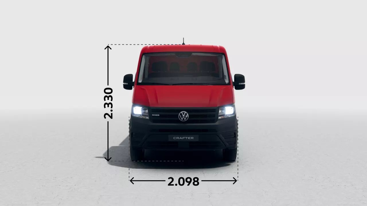 Volkswagen Crafter valník dvojkabina