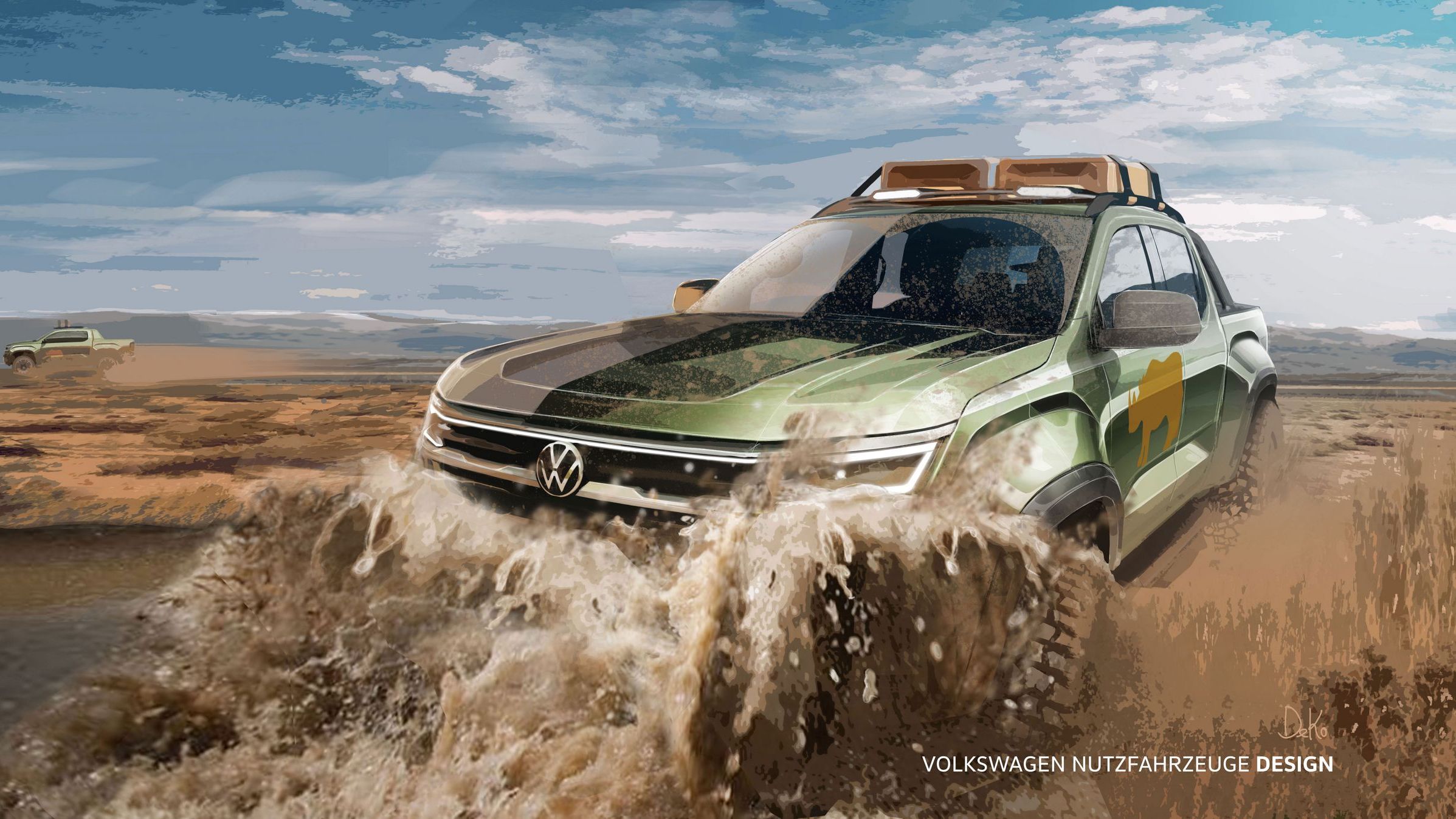 Nový Amarok: Pick-up s ohromujícím designem