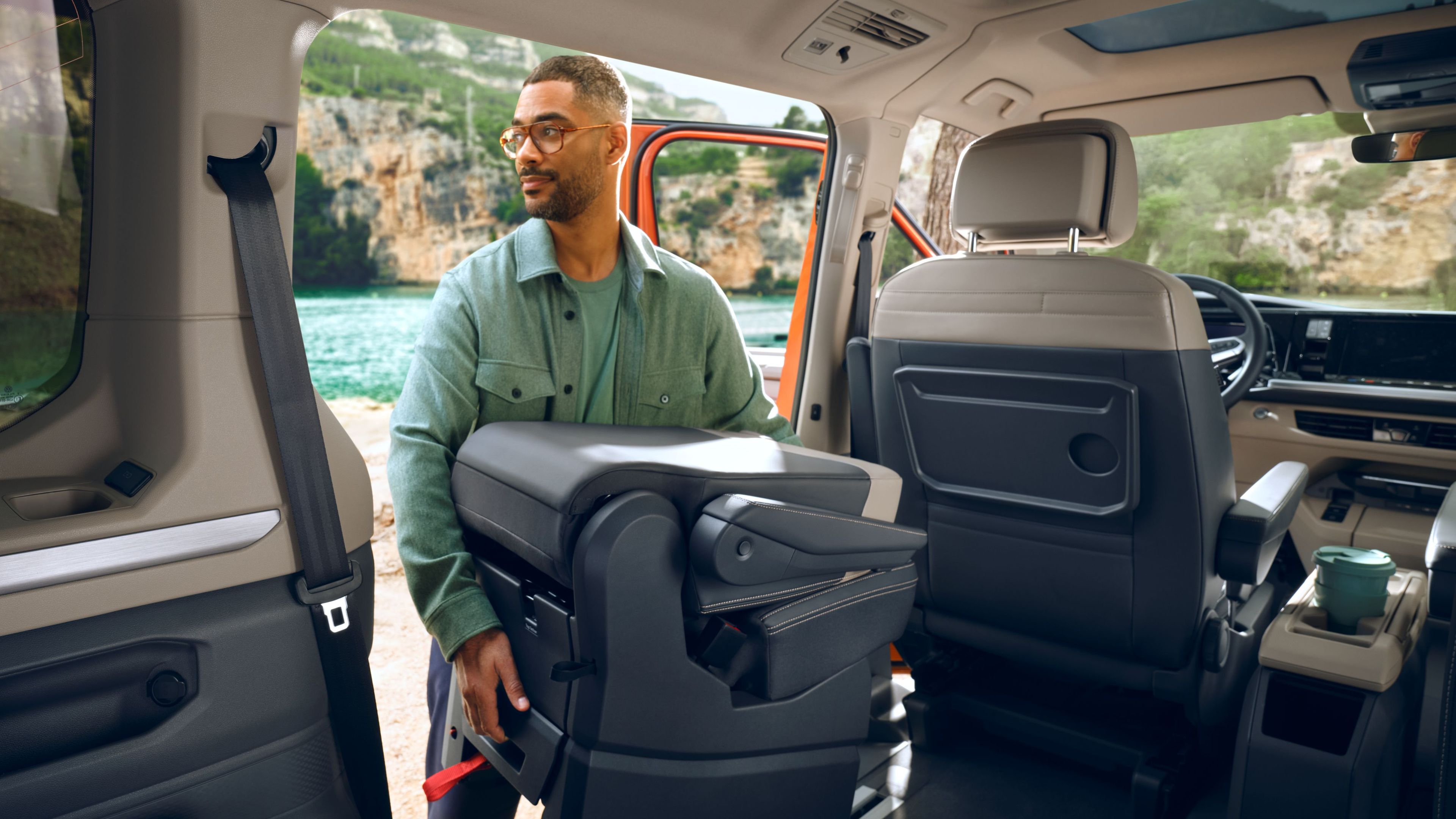 Interiér vozu Volkswagen Multivan