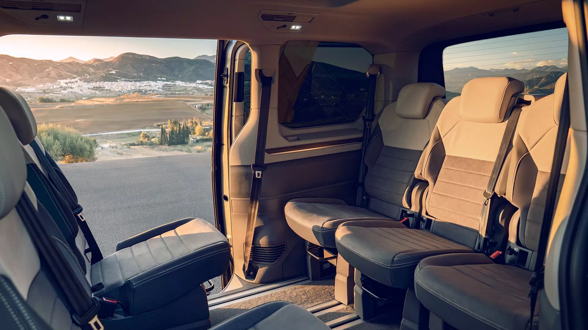 Interiér vozu Volkswagen Multivan