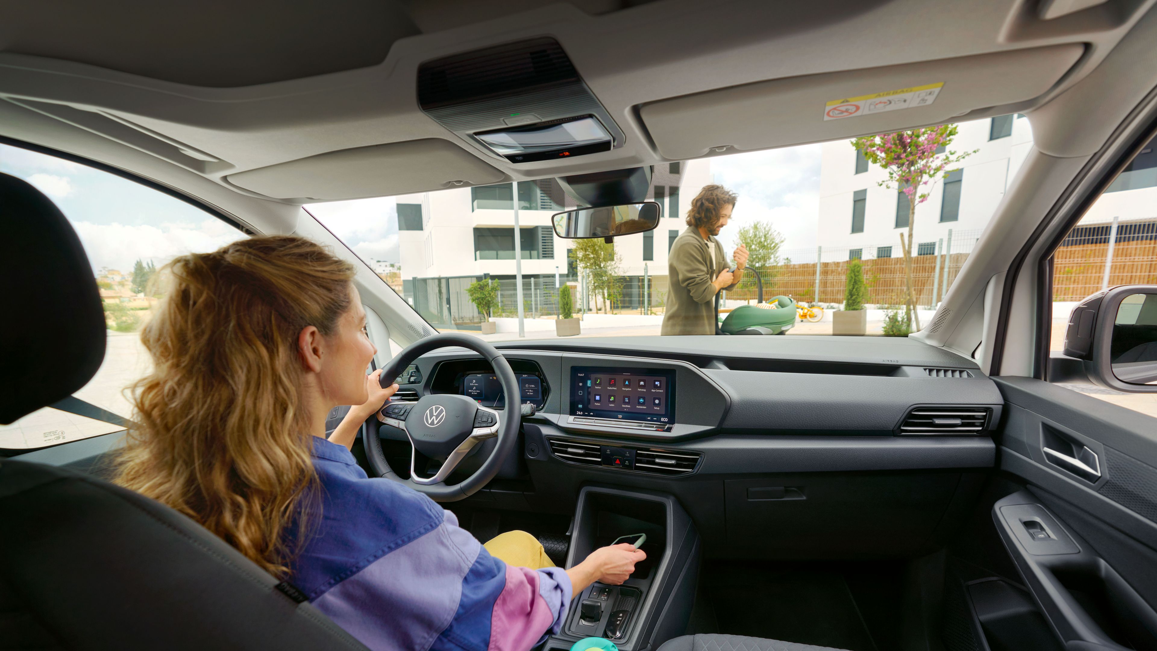 Interiér vozu Volkswagen Caddy eHybrid