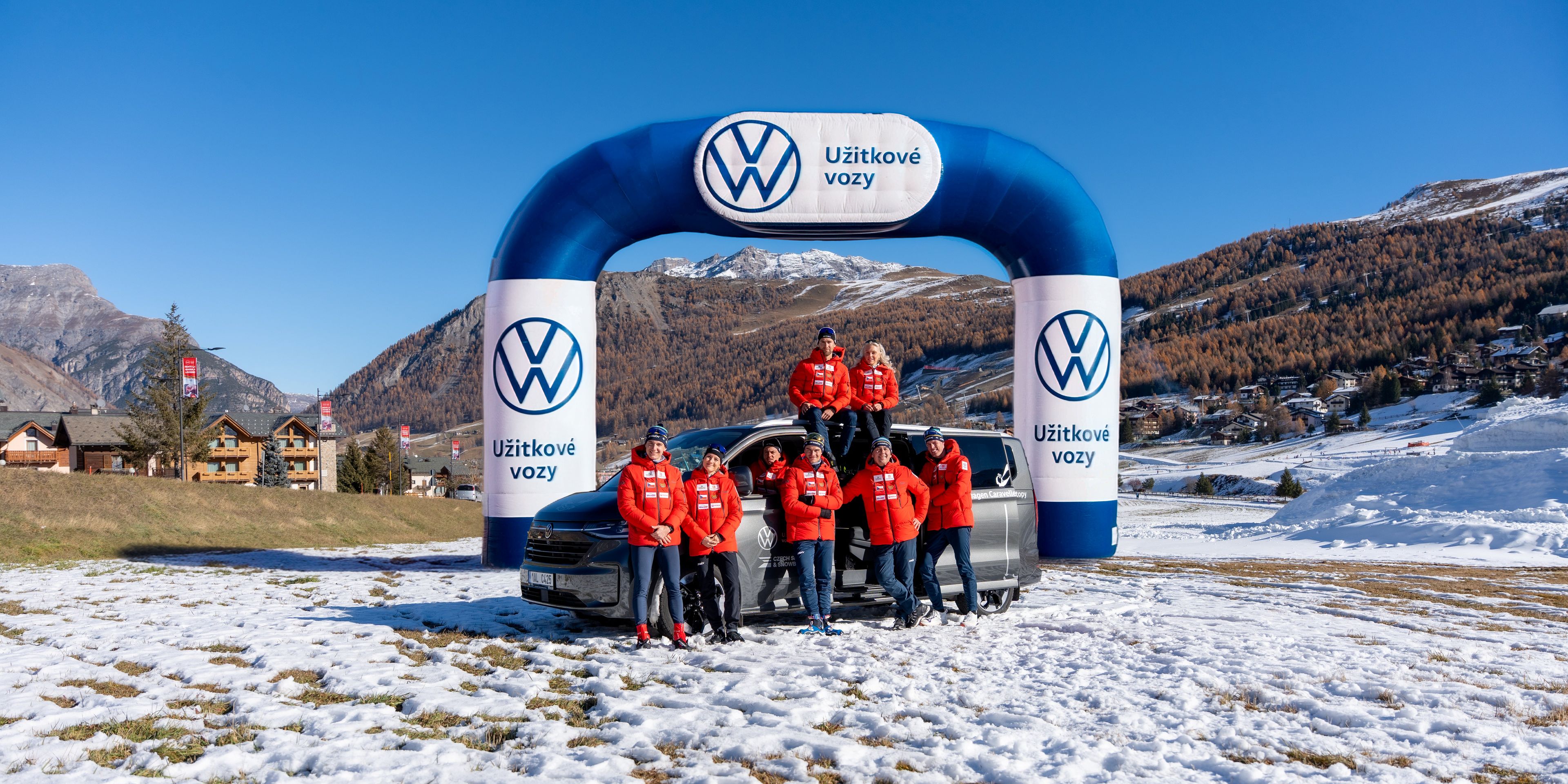 Volkswagen Užitkové vozy a české běžecké lyžování