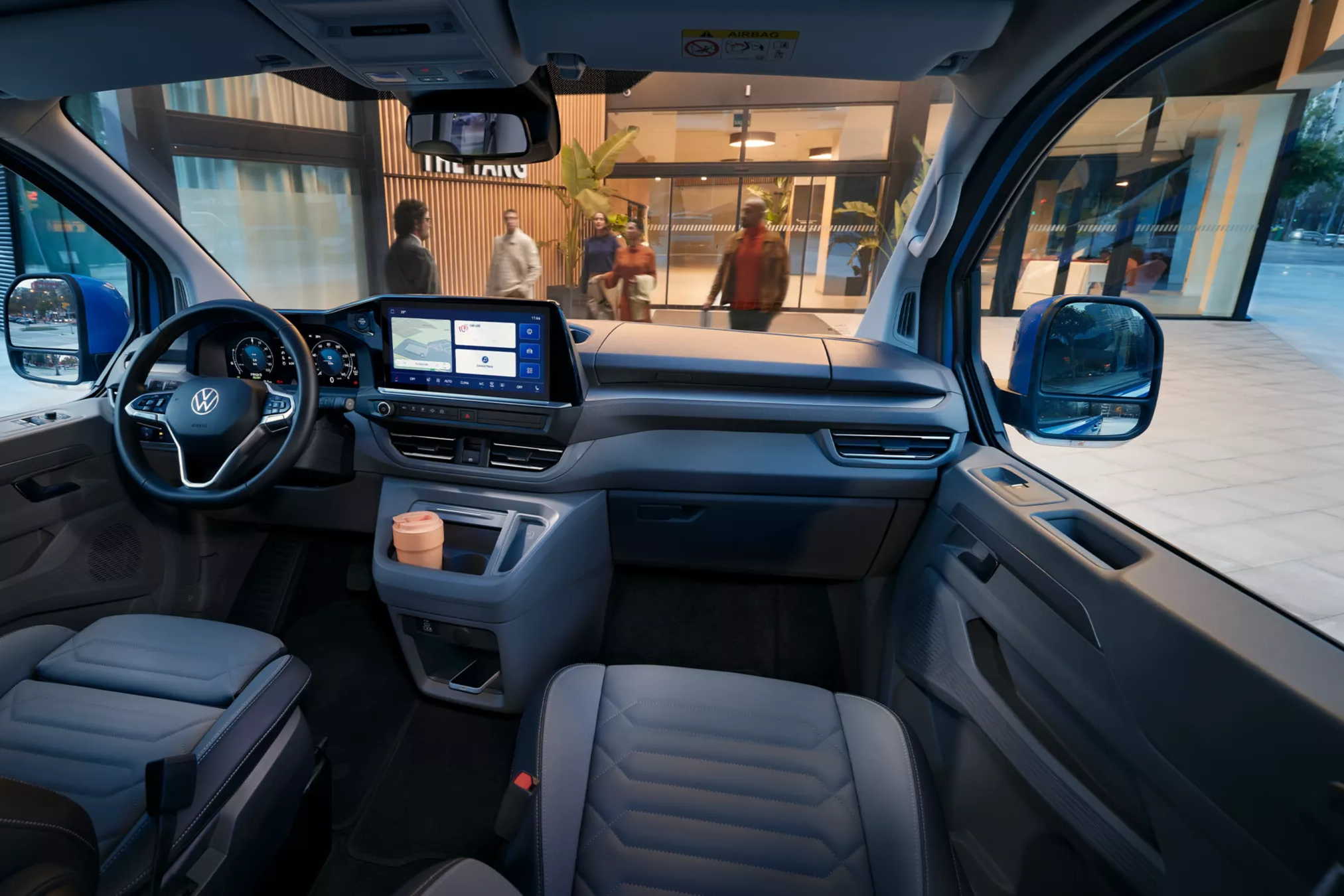 Interiér vozu Volkswagen Caravelle