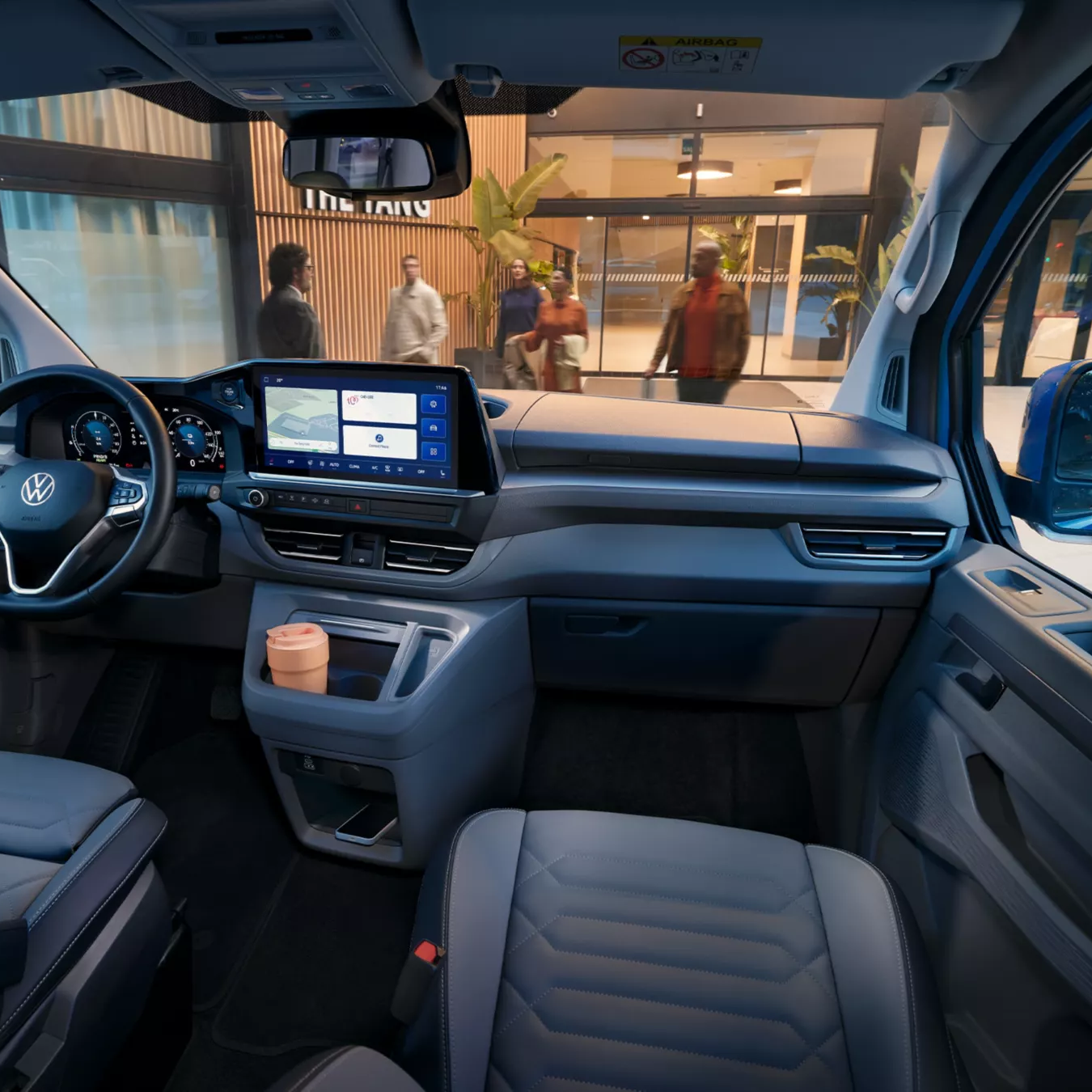 Der neue VW Caravelle Innenraum