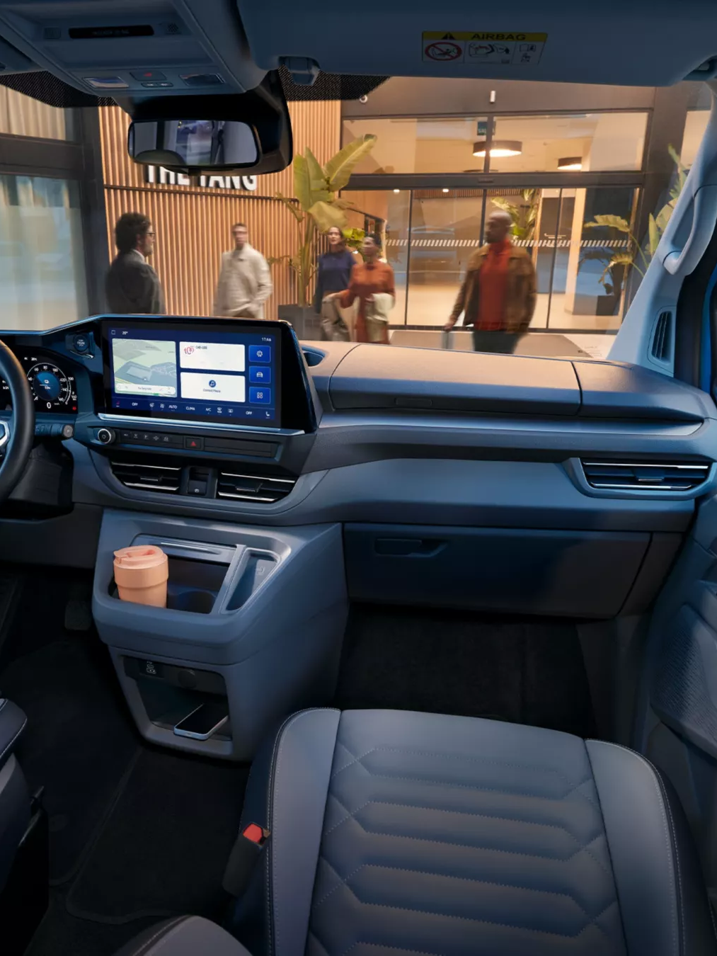 Interiér vozu Volkswagen Caravelle