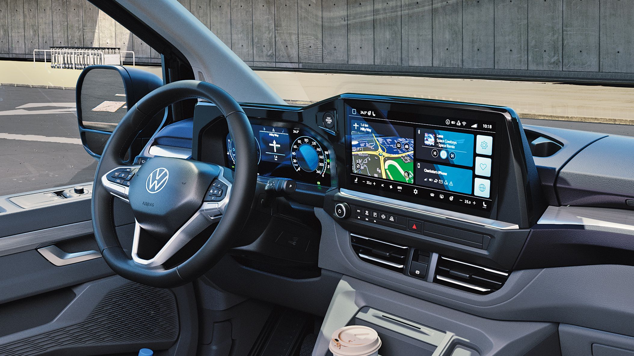 Interiér Volkswagen Caravelle