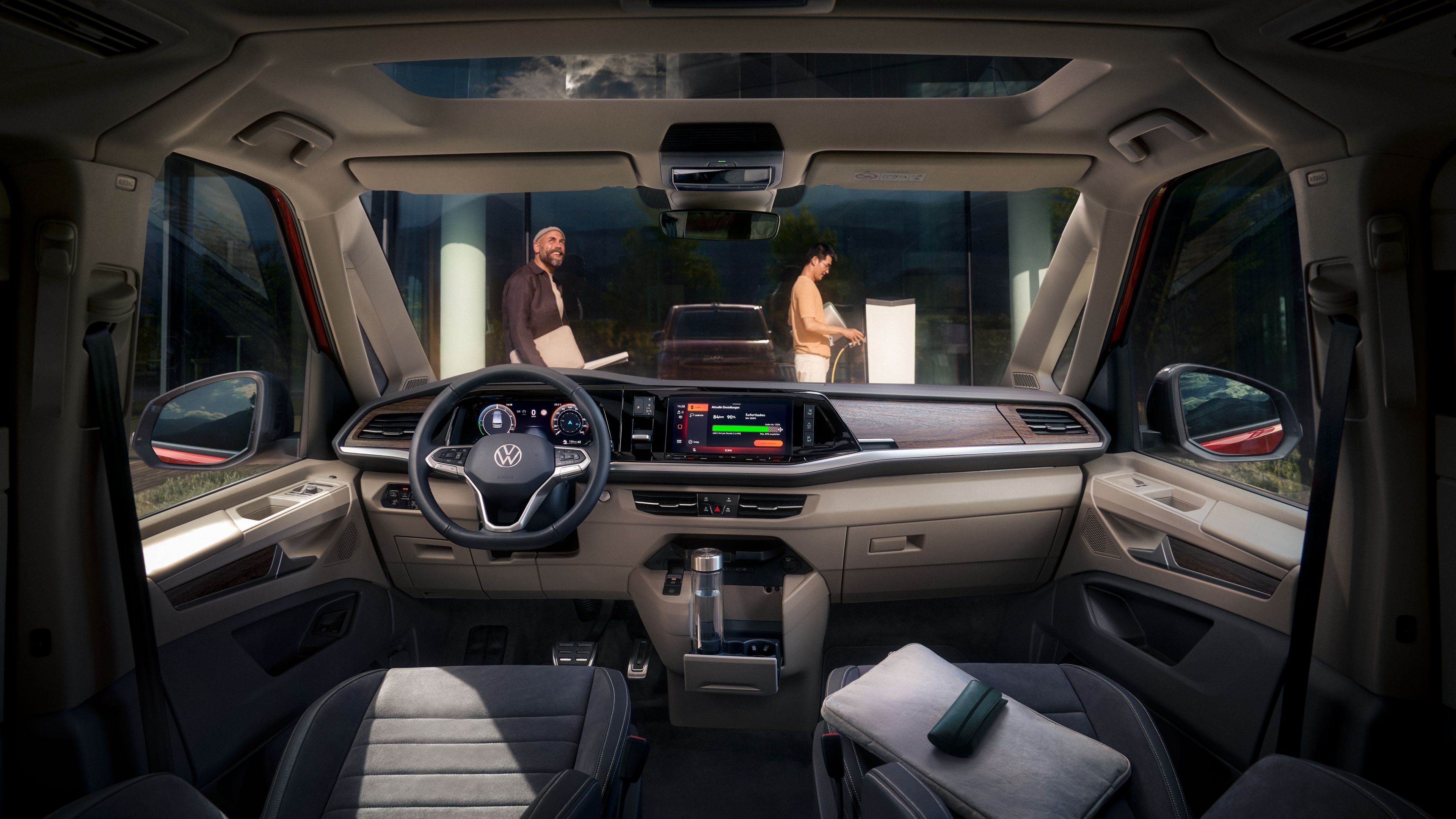 Interiér vozu Volkswagen Multivan e-Hybrid 4MOTION