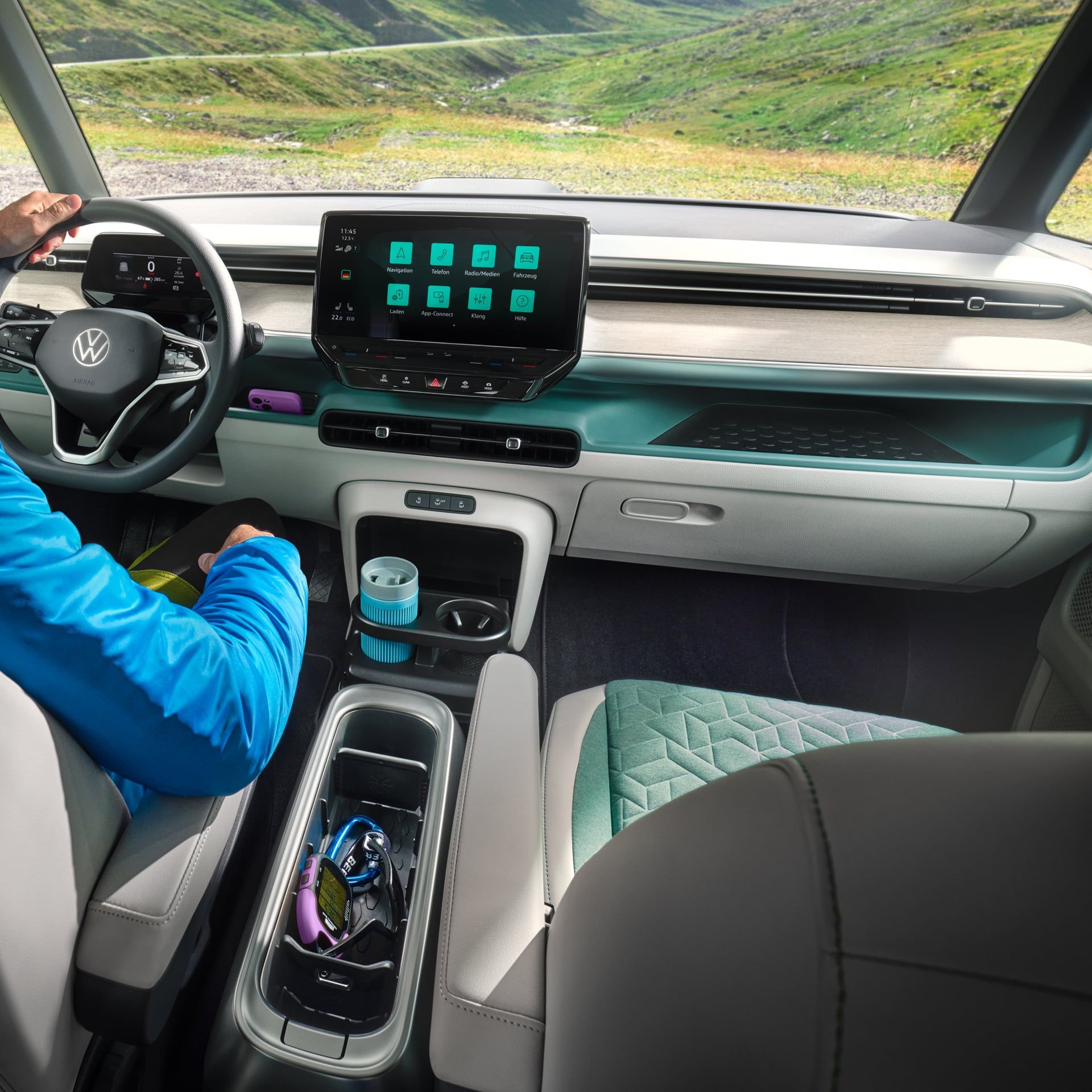 Interiér vozu Volkswagen ID. Buzz