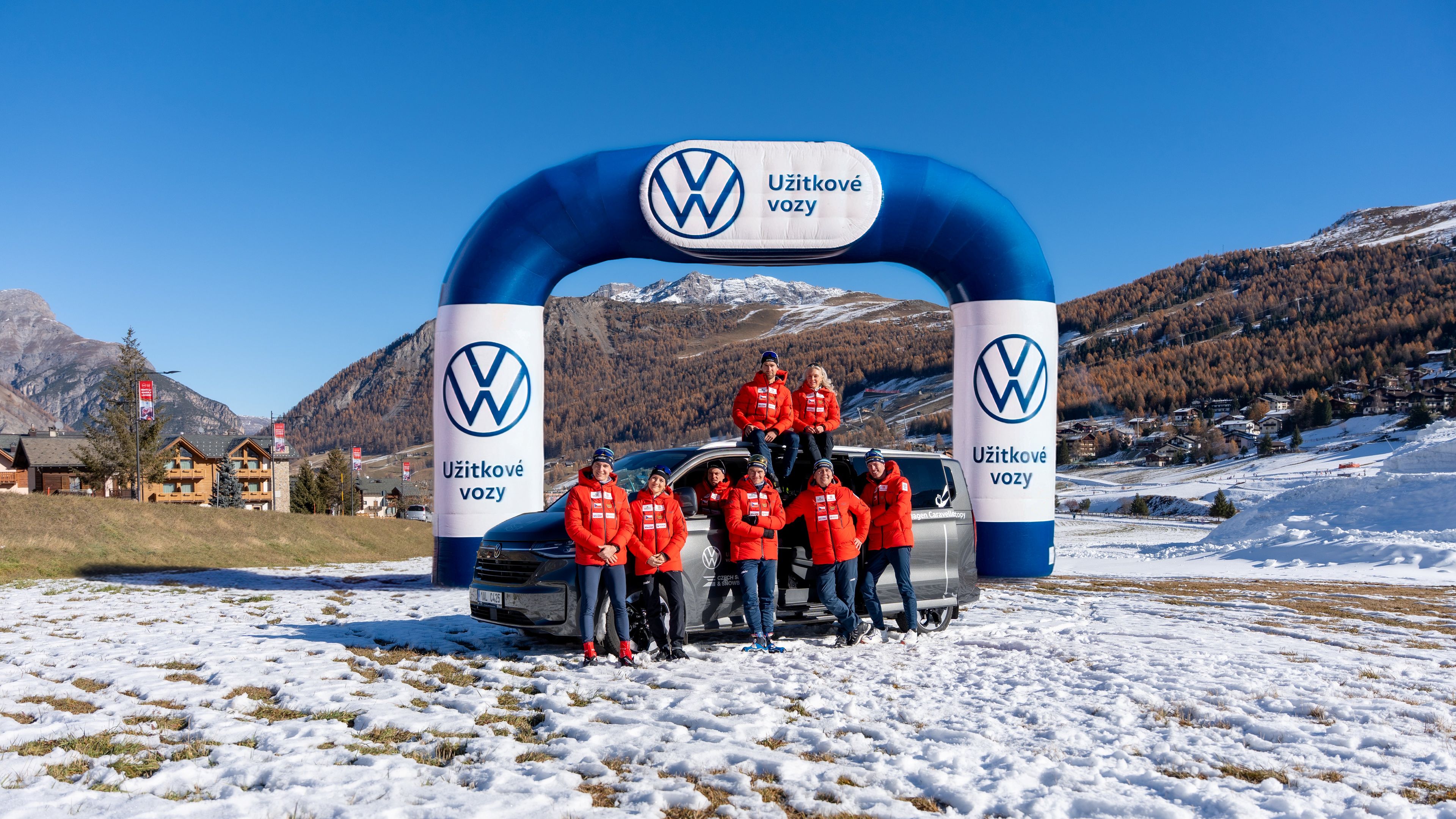 Volkswagen Užitkové vozy a české běžecké lyžování