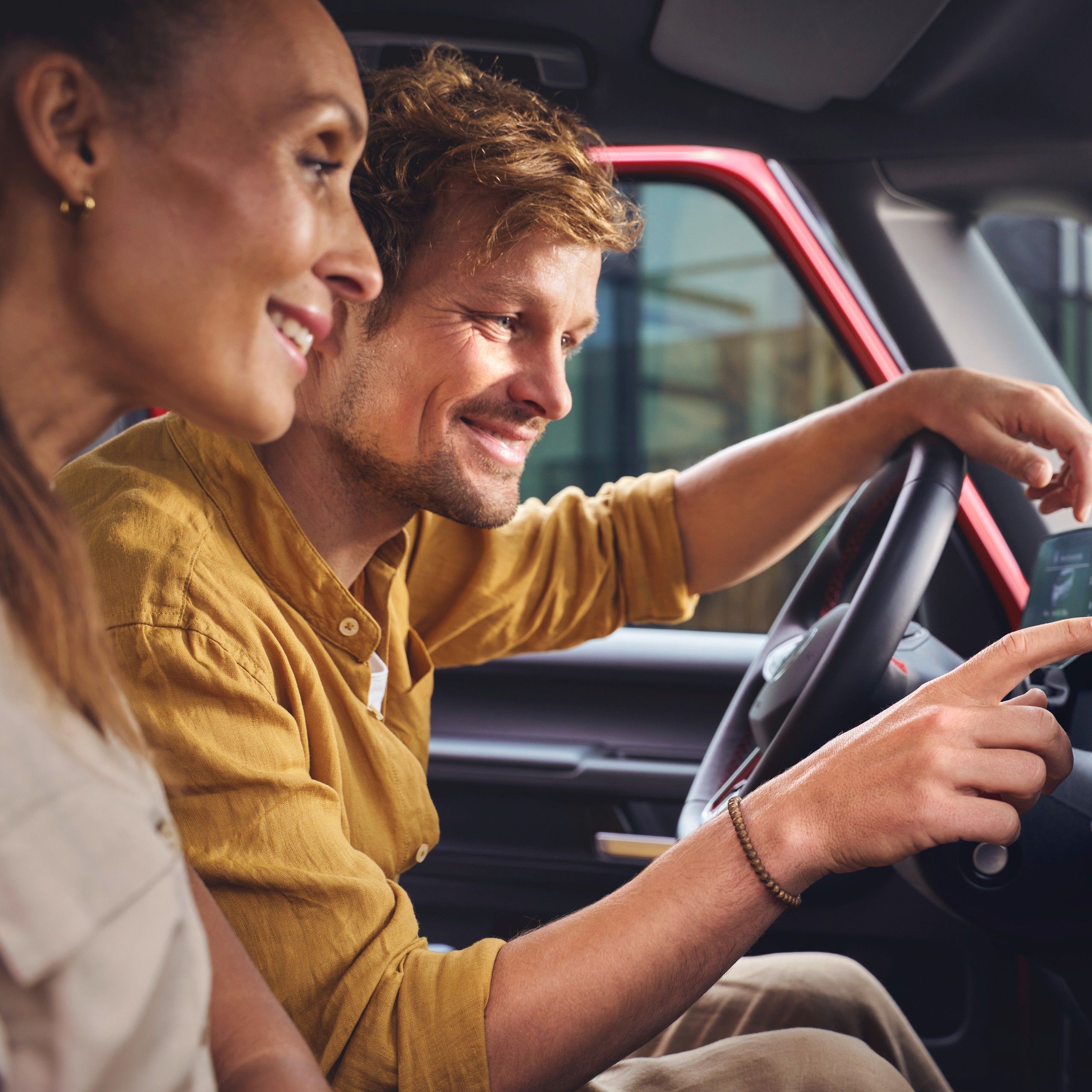 Interiér vozu ID. Buzz