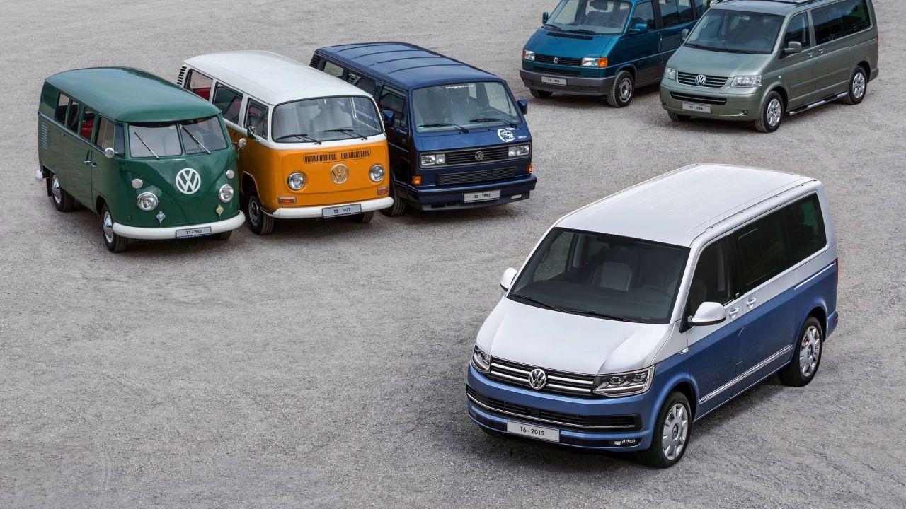 Legenda Volkswagenu slaví 70. let. Transporter je nejdéle vyráběný lehký užitkový vůz na světě.