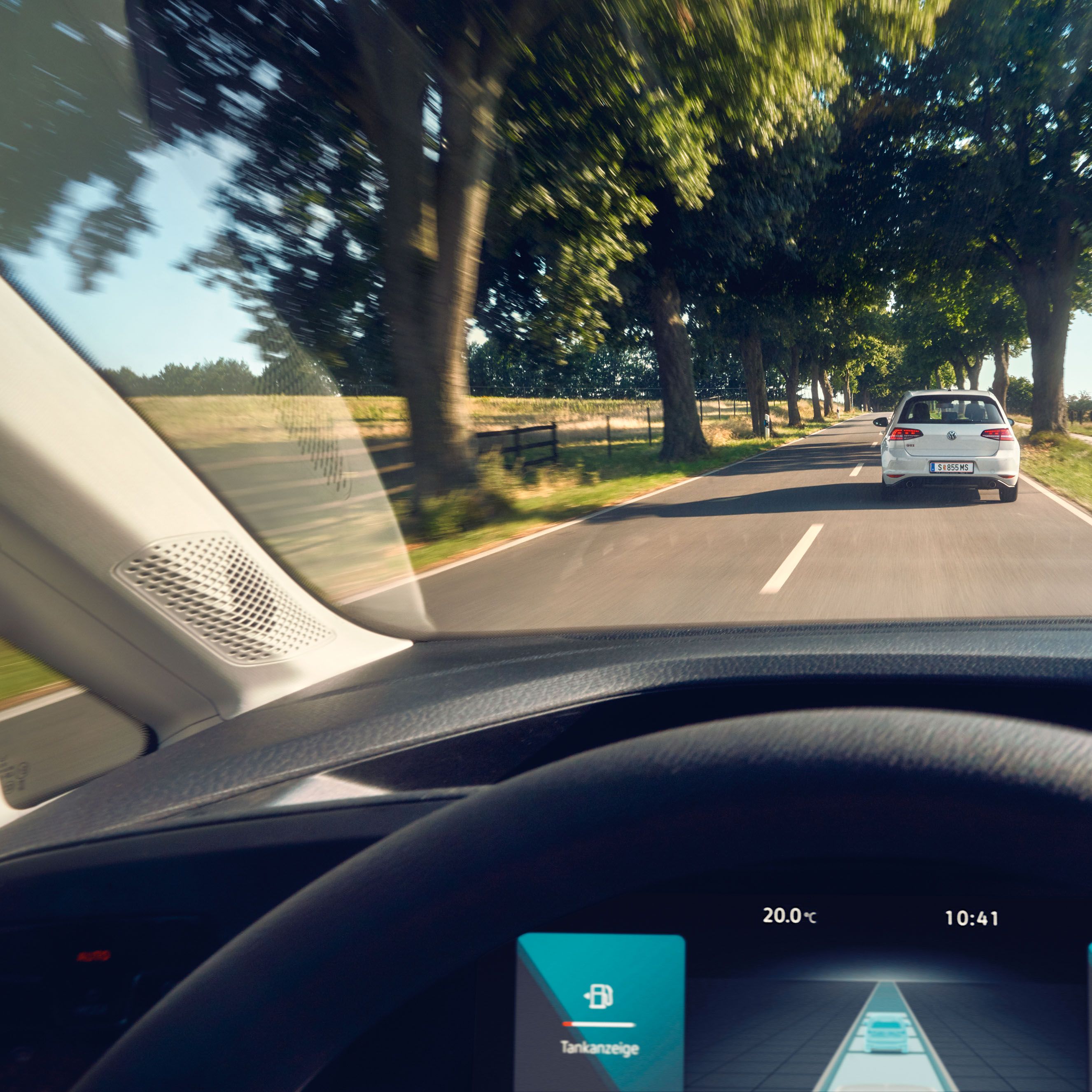 Volkswagen Caddy, detail asistenční systém