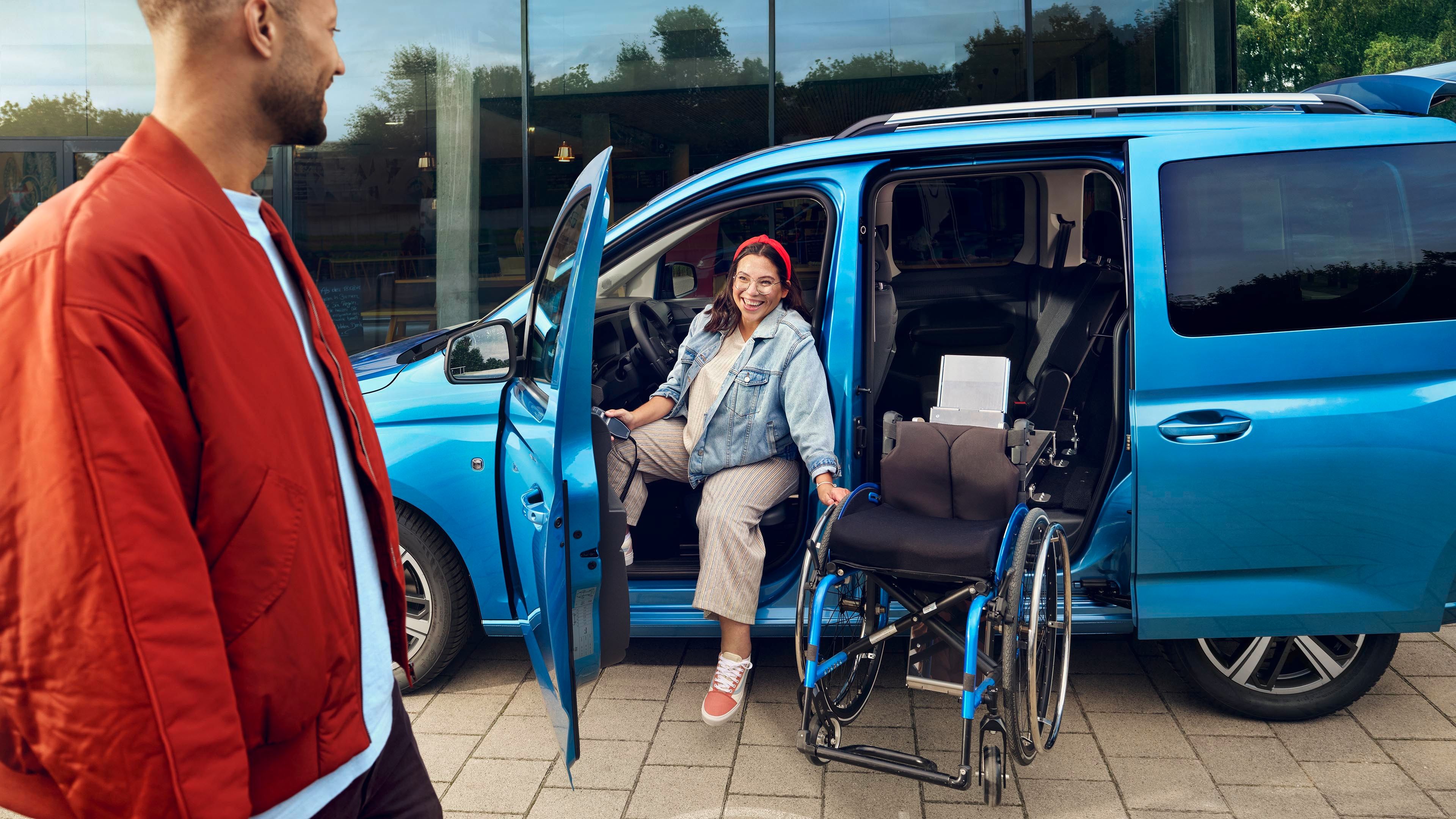 Volkswagen Caddy bez bariér