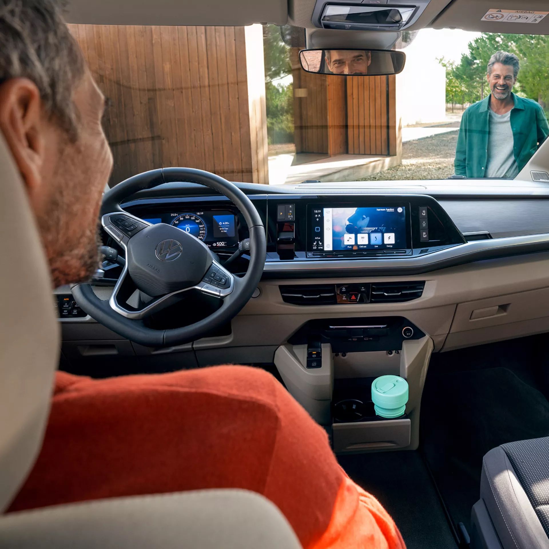 Interiér vozu Volkswagen Multivan