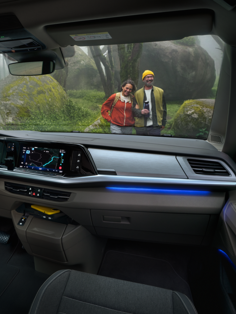 Interiér vozu Volkswagen California
