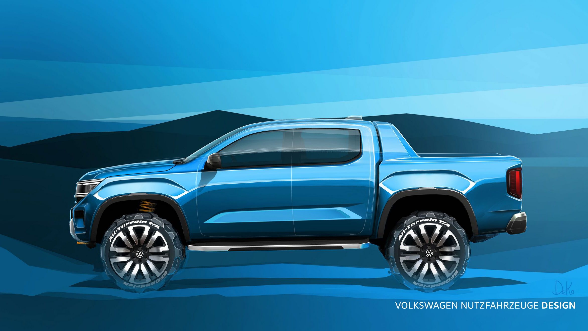 Nový Amarok: Pick-up s ohromujícím designem