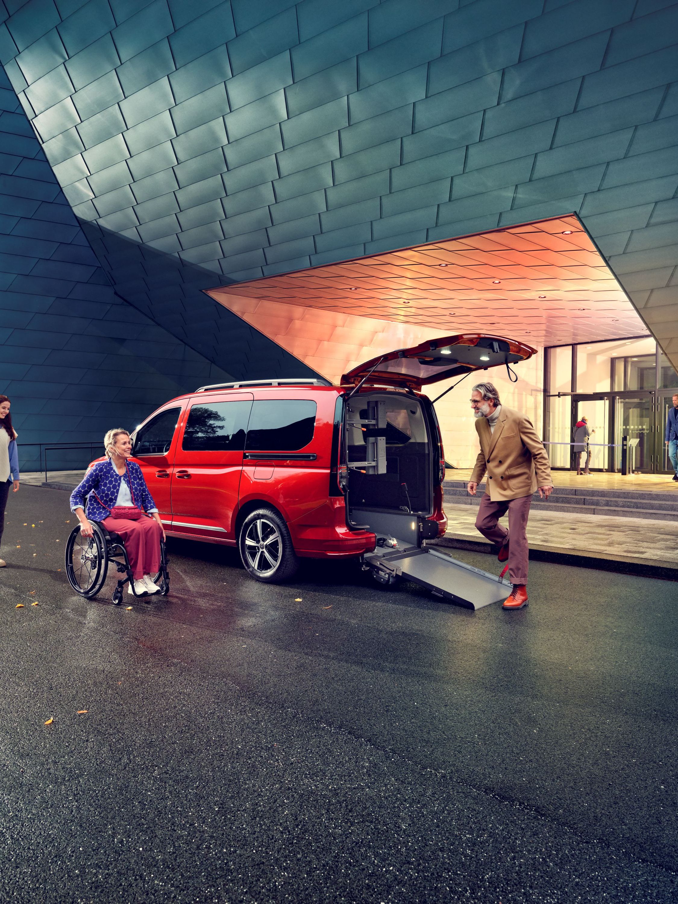 Volkswagen Caddy pro osoby se zdravotním hendikepem