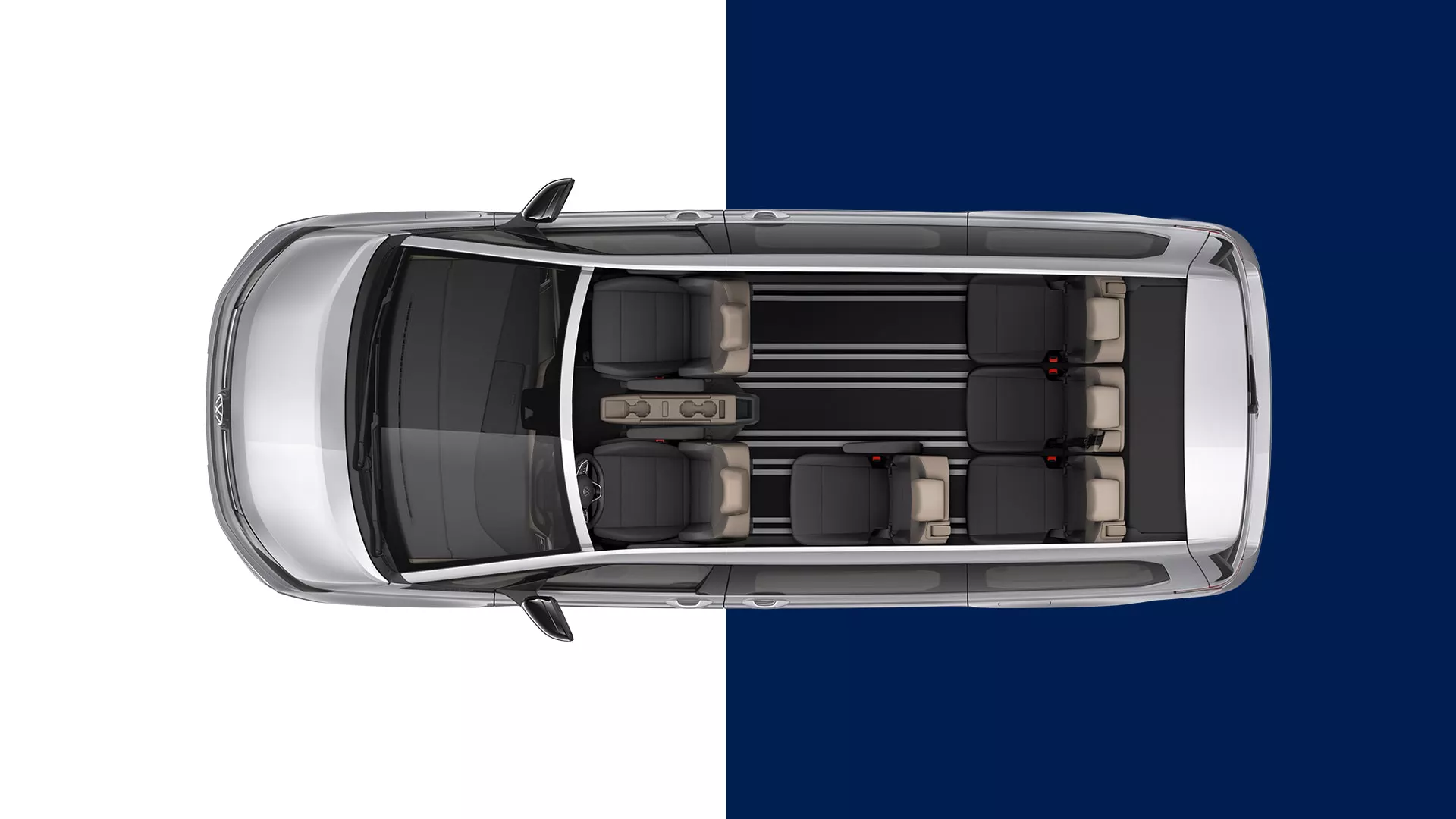 Volkswagen Multivan konfigurace sedadel