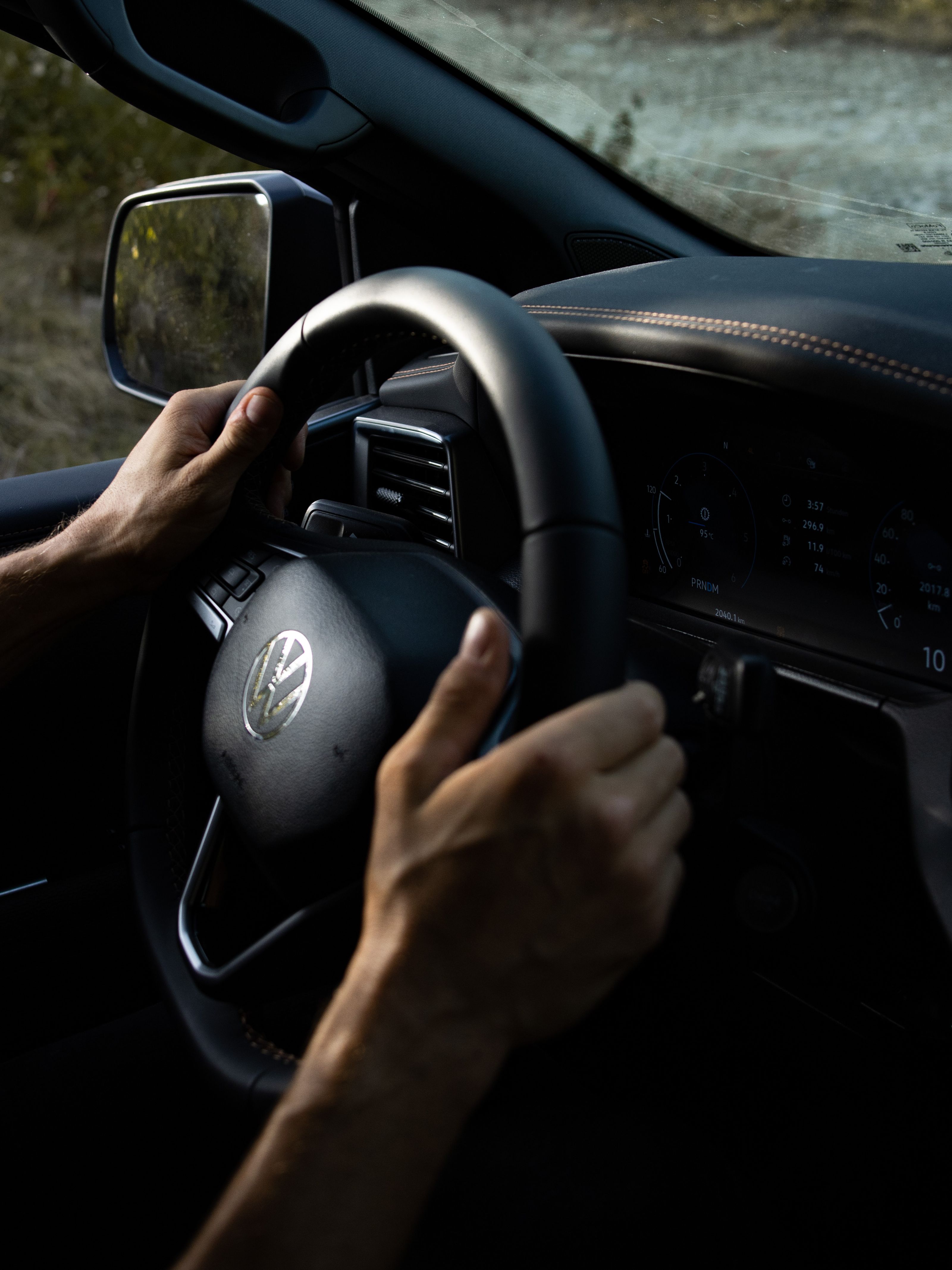 Interiér vozu Volkswagen Amarok