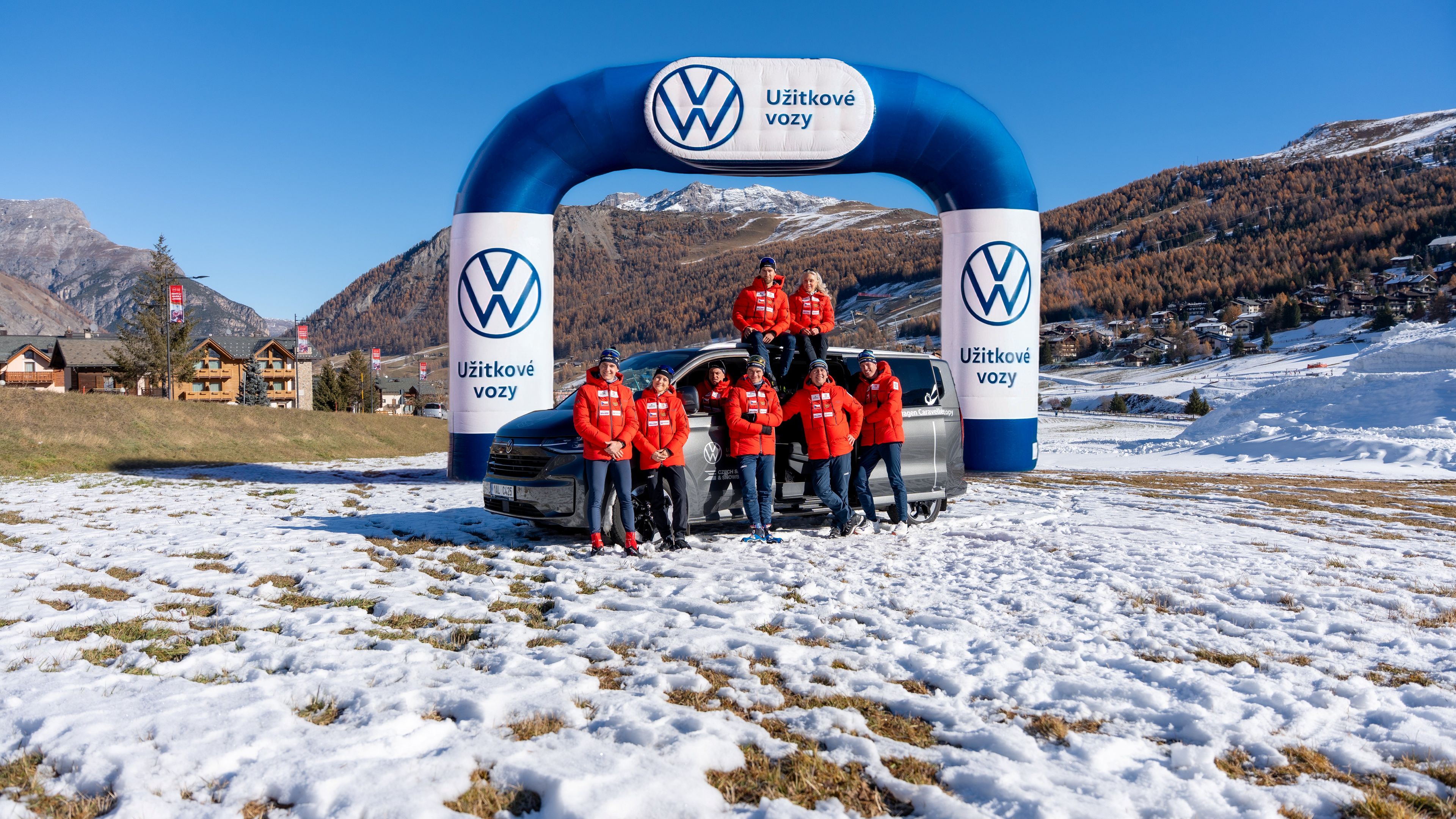 Volkswagen Užitkové vozy a české běžecké lyžování