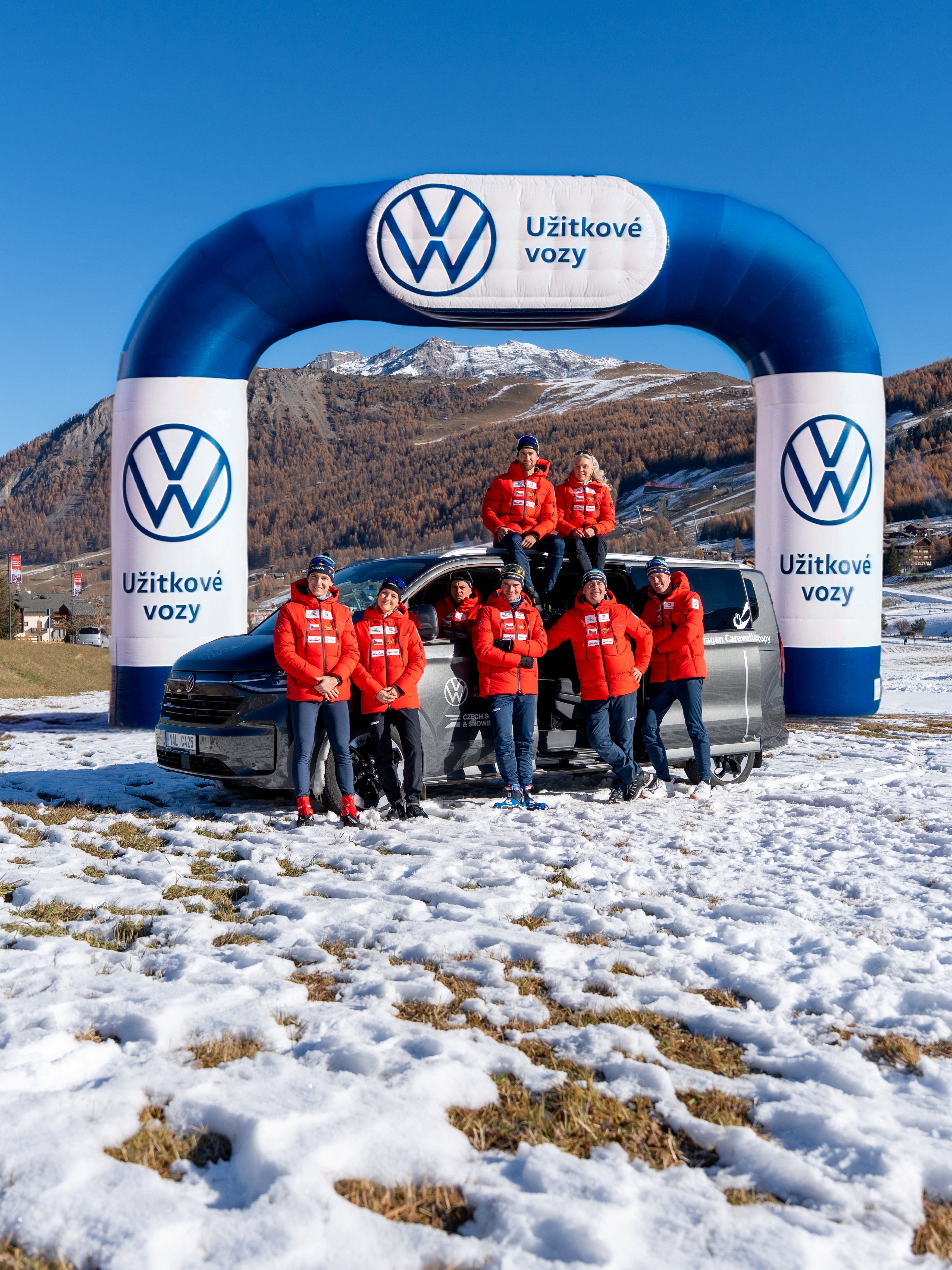 Volkswagen Užitkové vozy a české běžecké lyžování