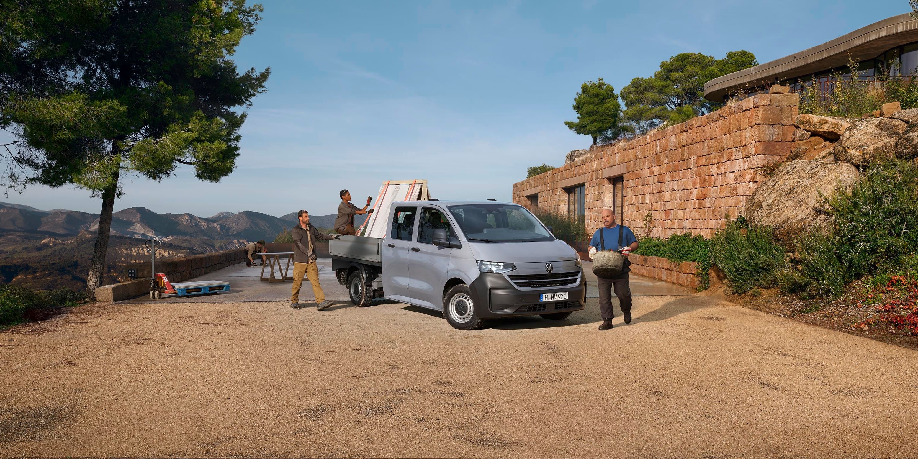 Volkswagen Transporter valník dvojkabina