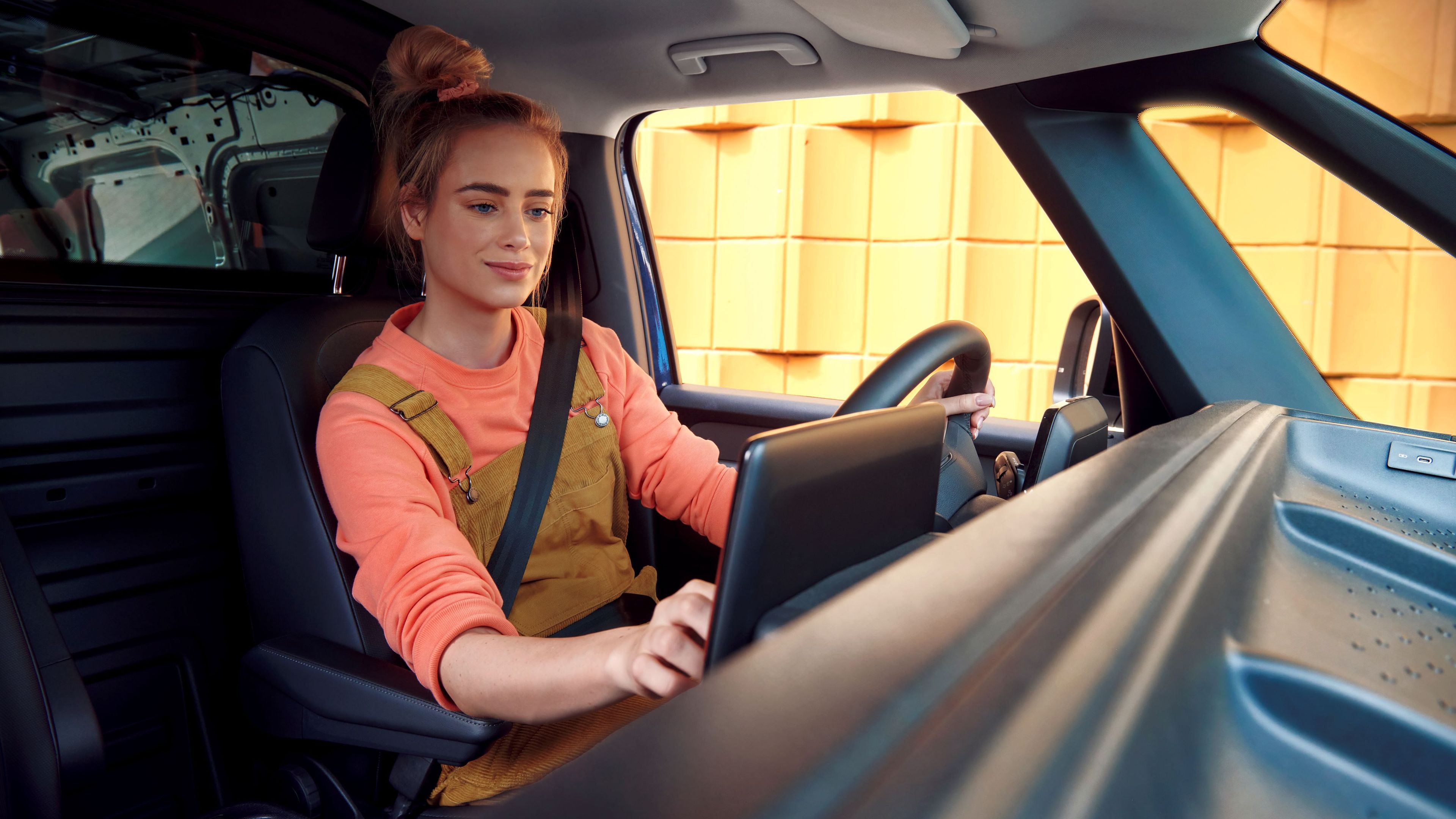 Interiér vozu Volkswagen ID. Buzz Cargo