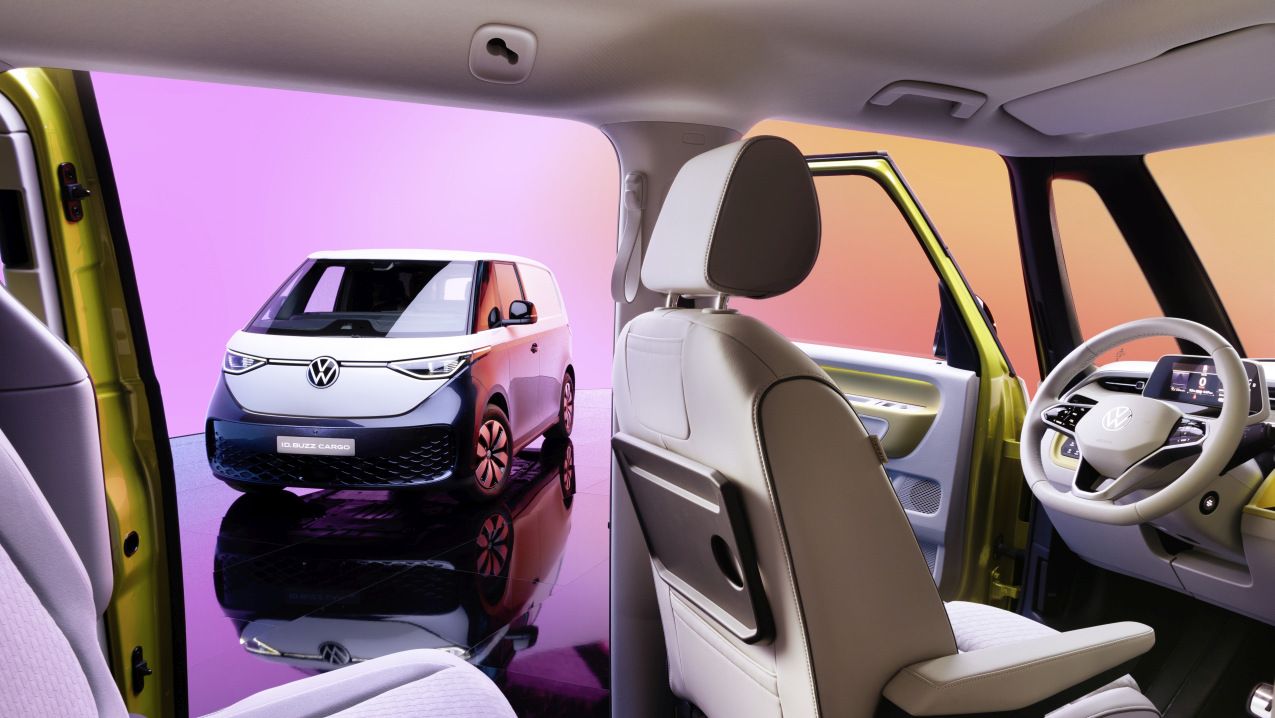 Modely ID. Buzz a ID. Buzz Cargo je již možné konfigurovat
